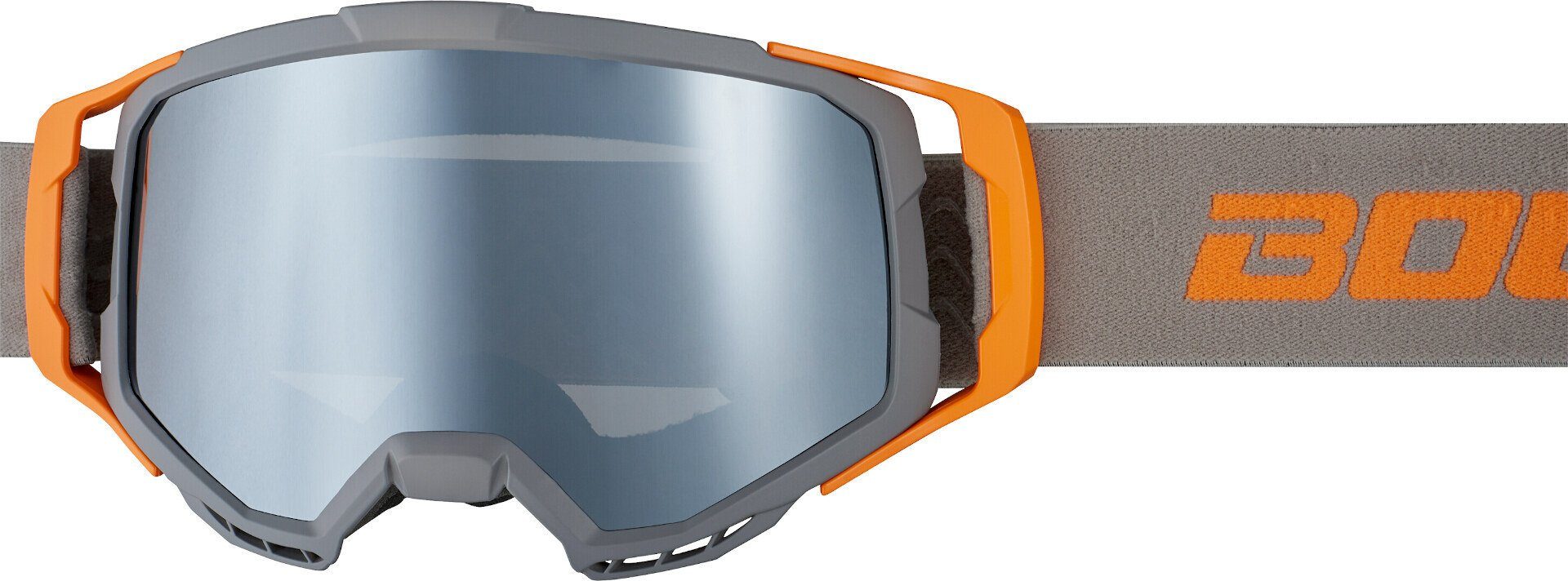 Bogotto Brille Motorradbrille Grey/Orange Motocross B-1