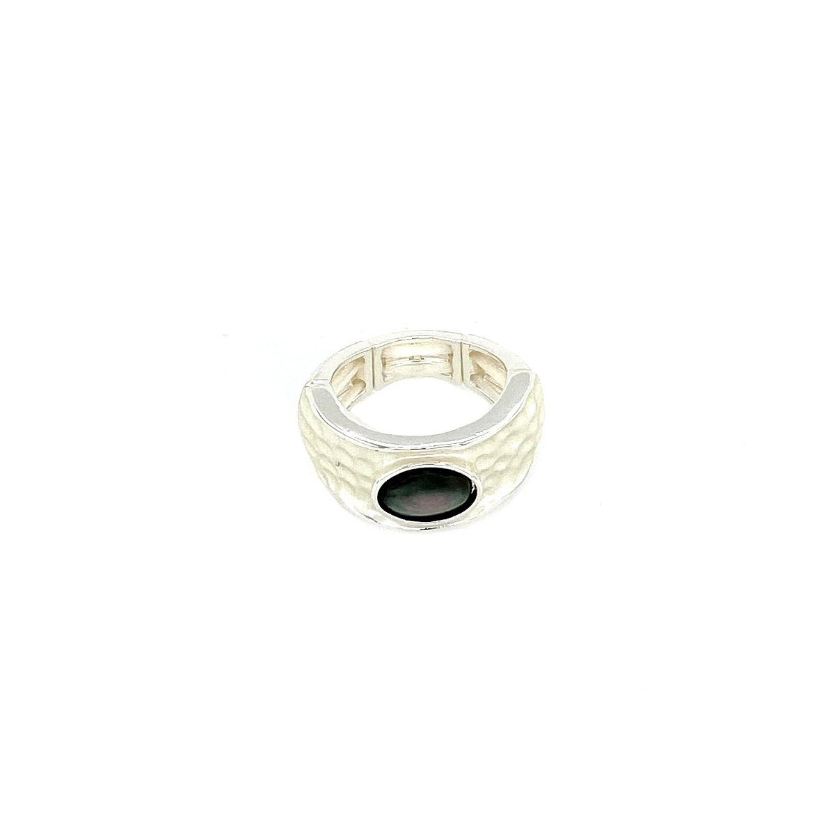 Mein Style Fingerring elastischer Ring silber R5136 (1 Stück, 1-tlg., 1 Stück)