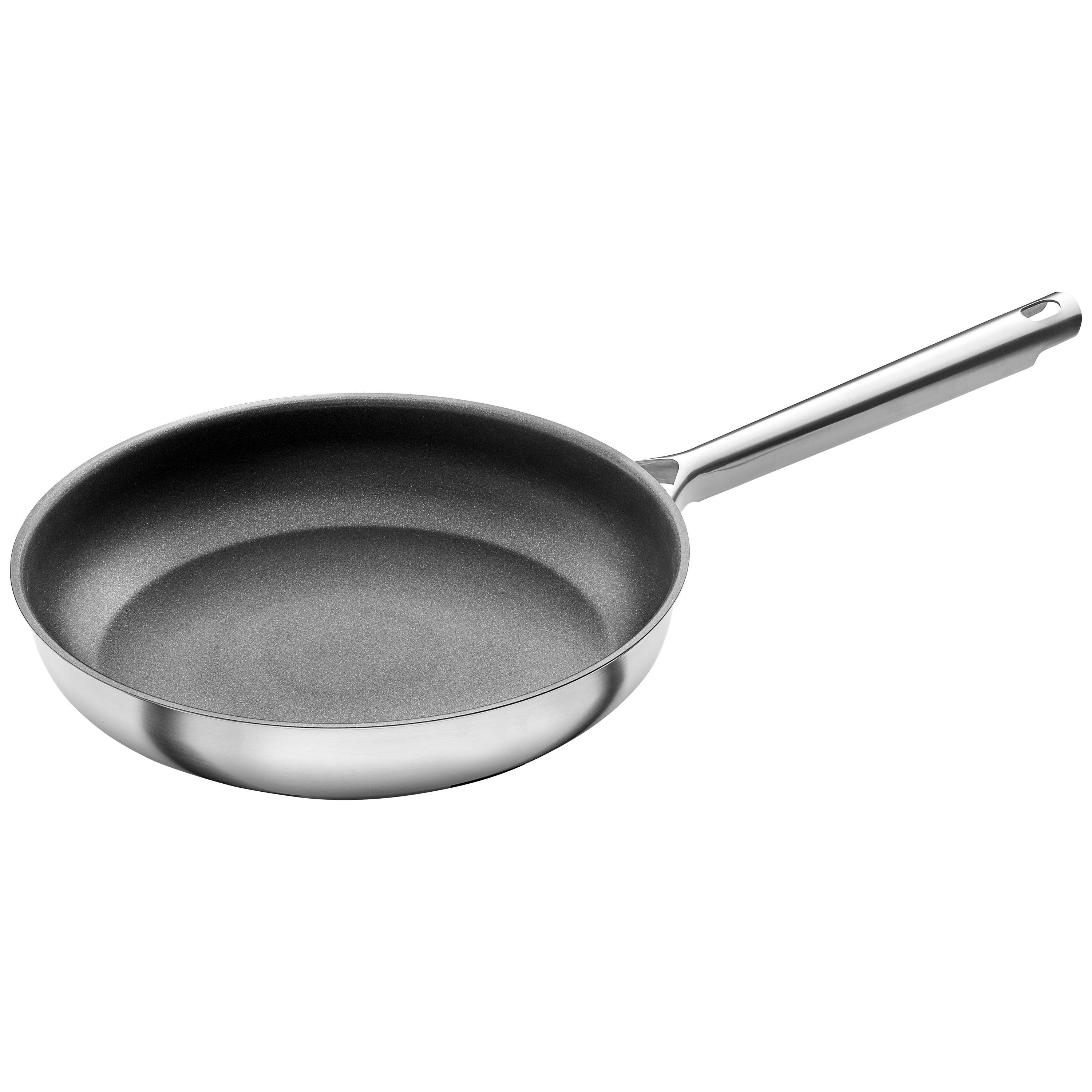 Zwilling Bratpfanne ZWILLING Bratpfanne TRUEFLOW LHD 45x9x24 cm silber Pfannen-Set Pfanne