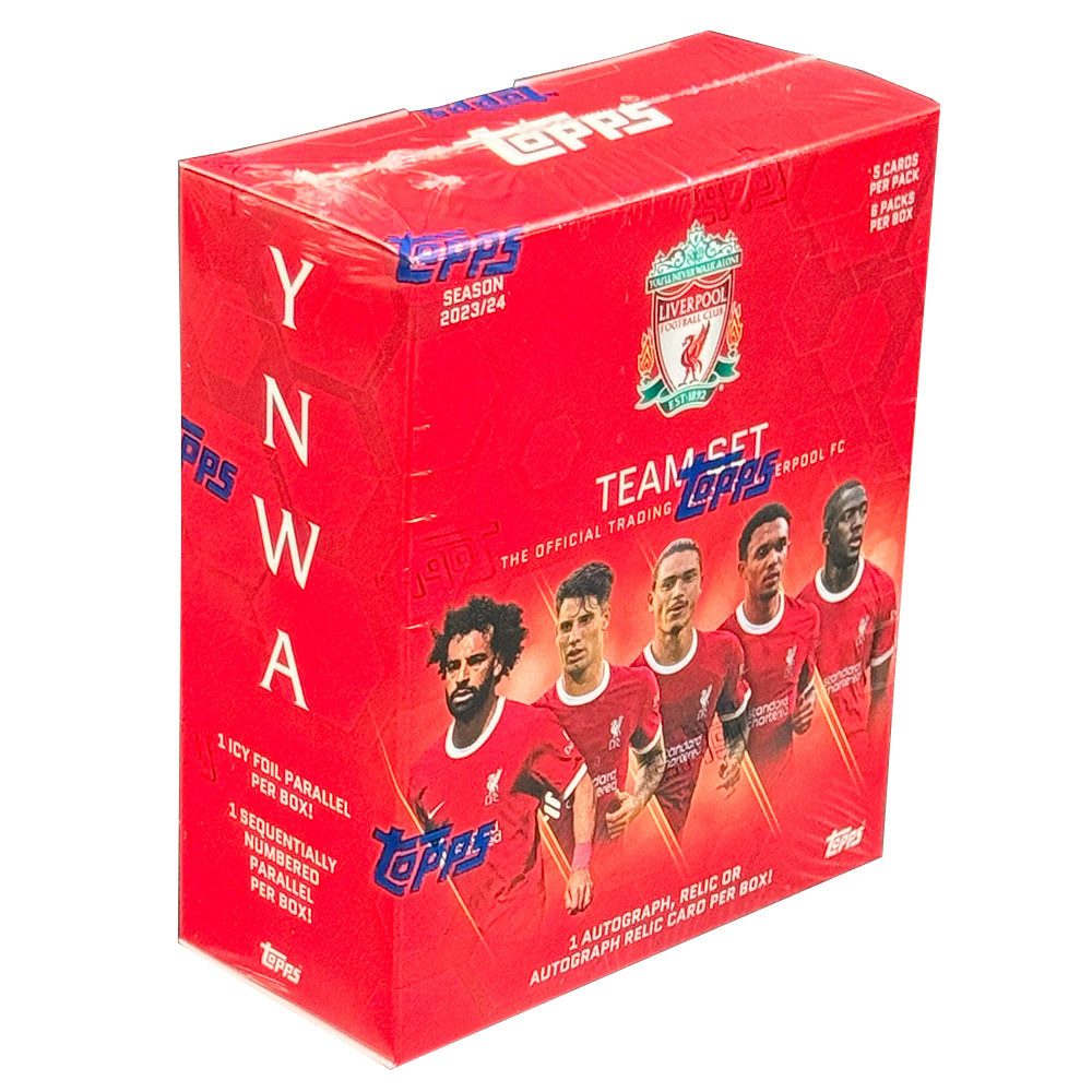 Topps Sammelkarte Topps Liverpool FC Team Set 2023/24 - 1 Box