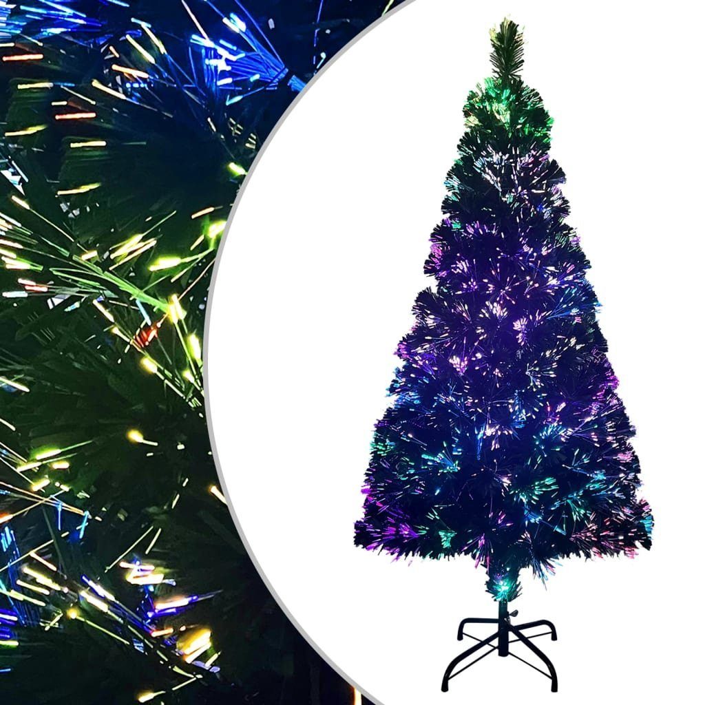 120 Künstlicher mit Künstlicher Ständer Weihnachtsbaum Glasfaser Weihnachtsbaum vidaXL Grün cm