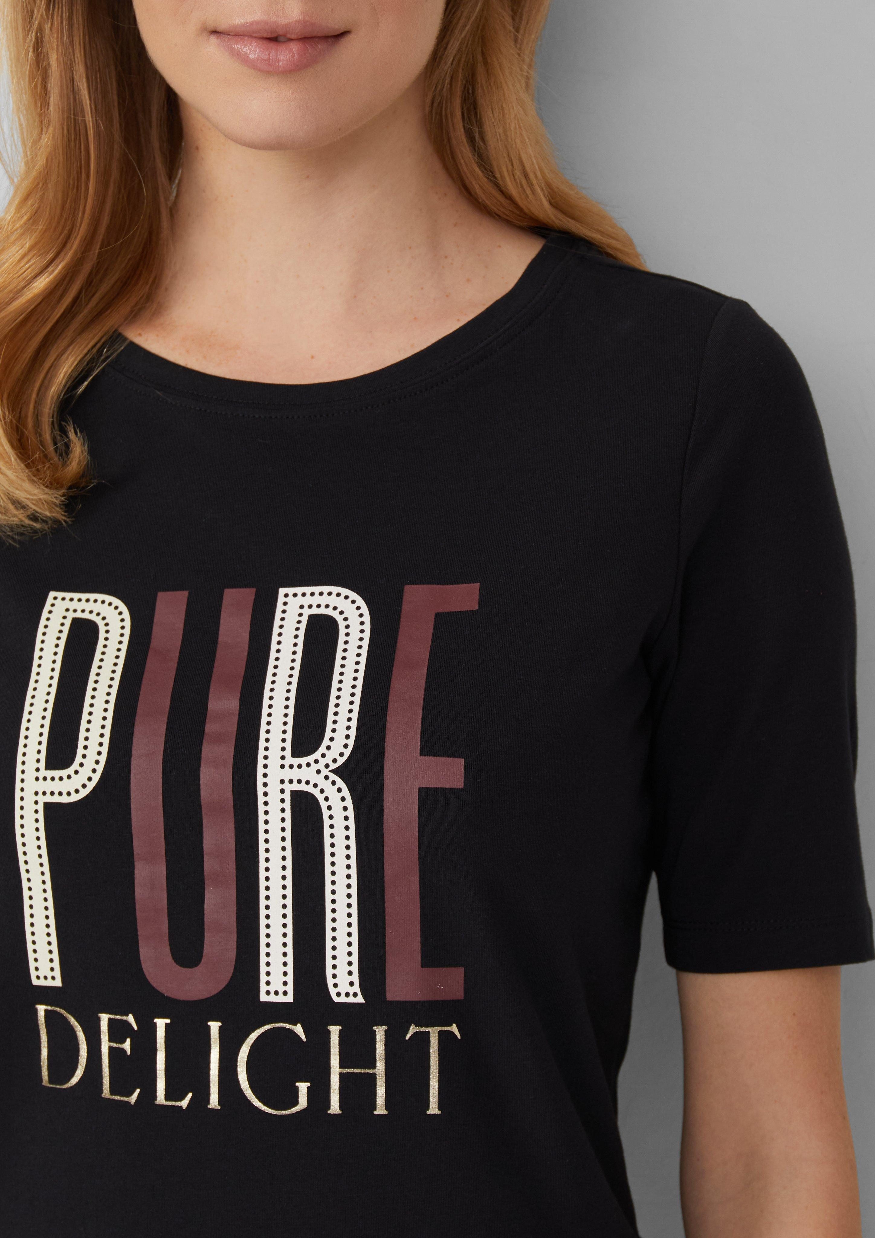 s.Oliver Kurzarmshirt Jersey-T-Shirt im Slim Fit günstig online kaufen