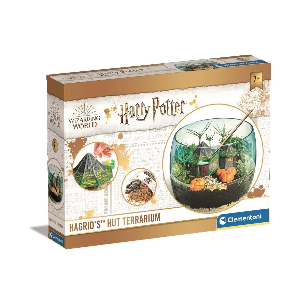 Harry Potter Lernspielzeug Harry Potter Hagrid Hütte Terrarium Clementoni