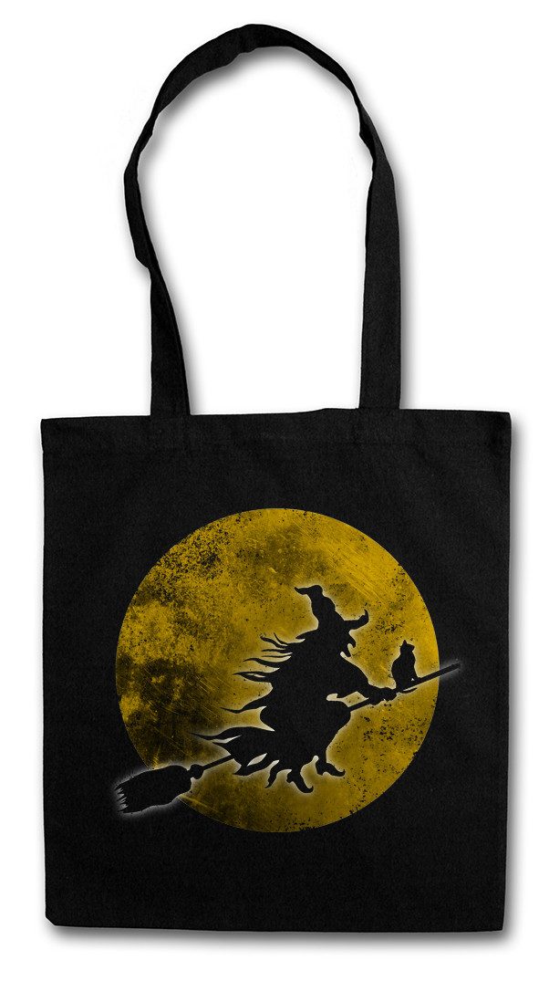 Urban Backwoods Beuteltasche Witch Moon Stofftasche Hexe Mond Hexen Besen S günstig online kaufen