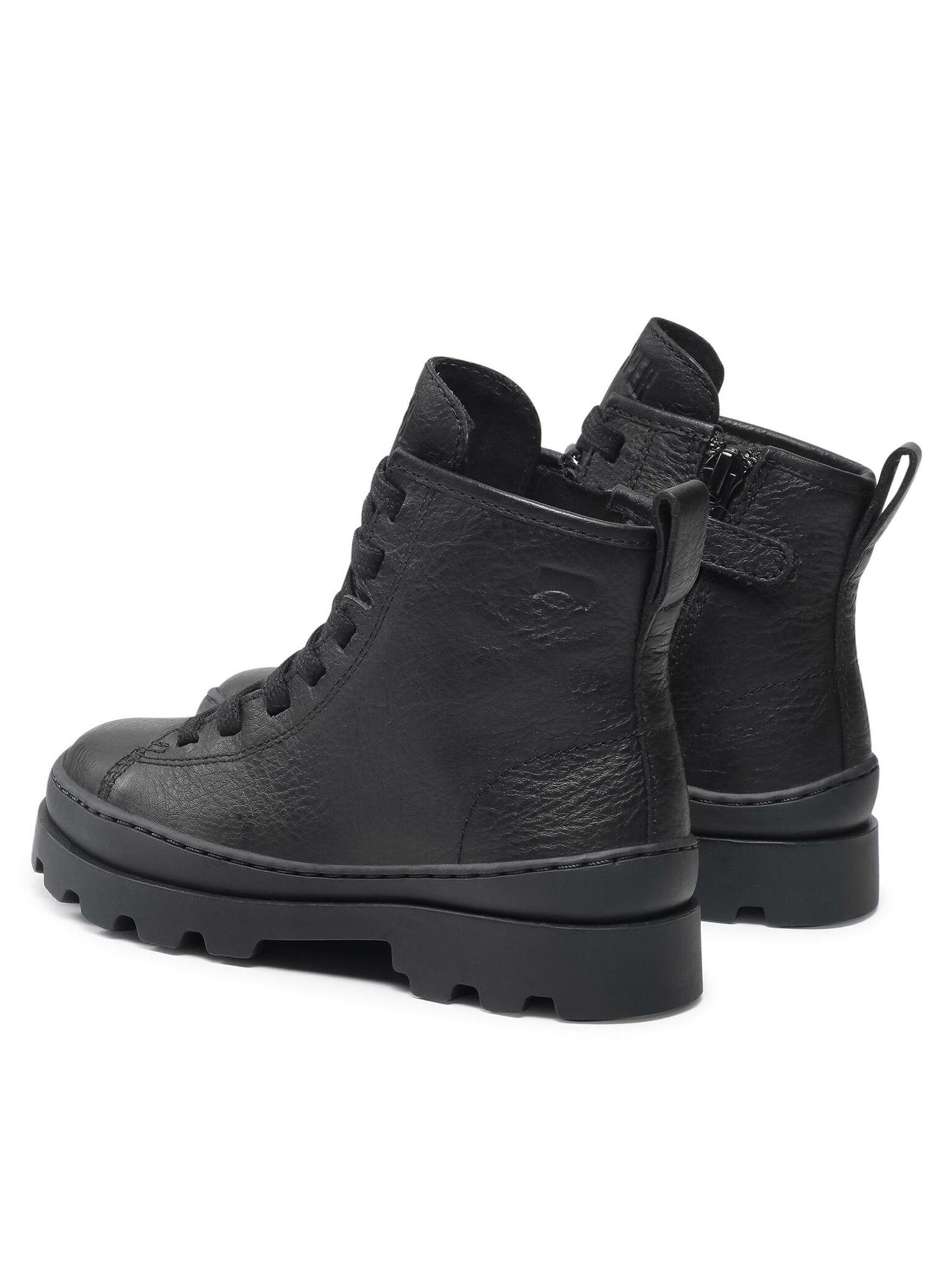 Camper Schnürstiefeletten Brutus K900179-002 Black Schnürstiefelette
