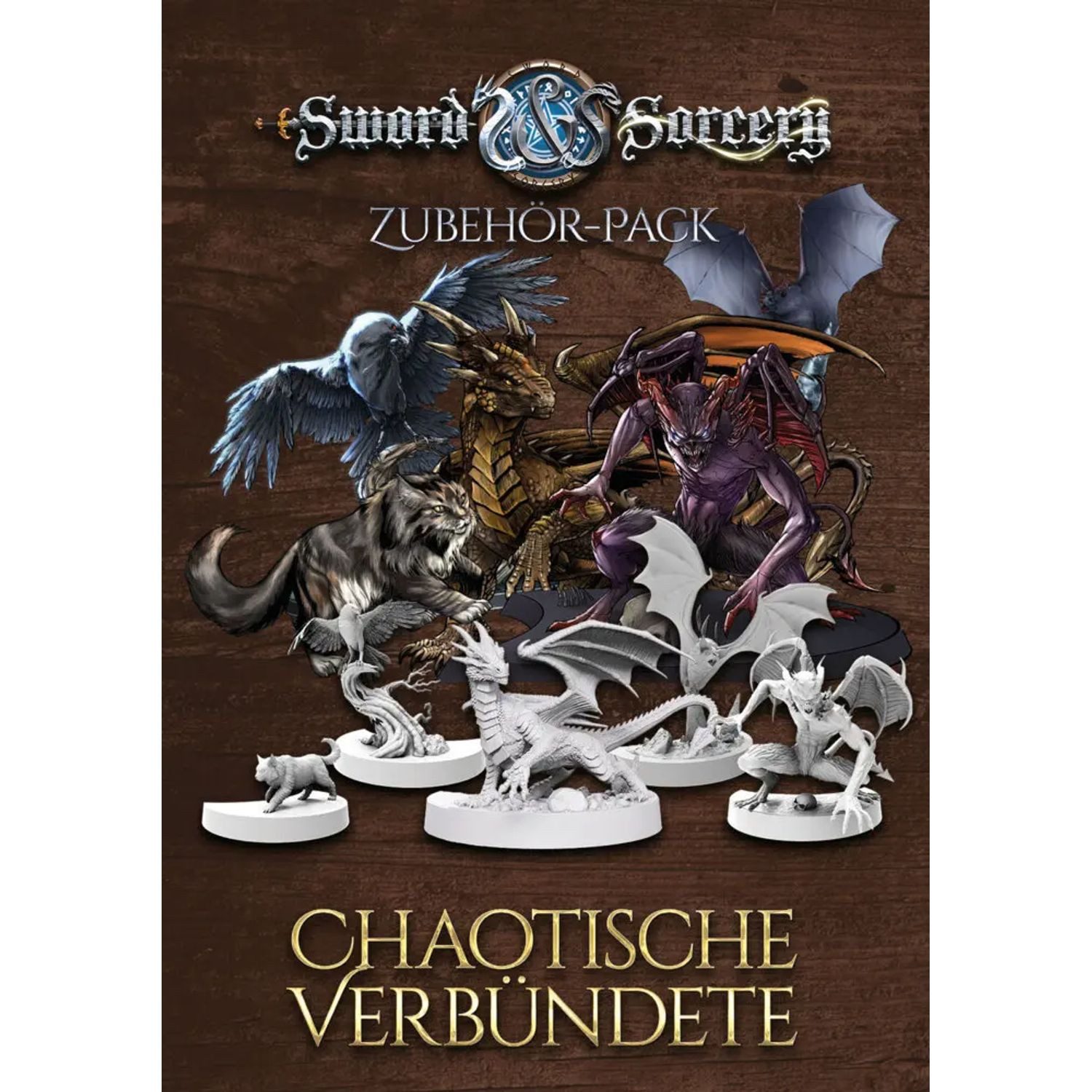 Ares Games Spiel Sword & Sorcery Die Alten Chroniken - Chaotische Verbündete (Spiel)