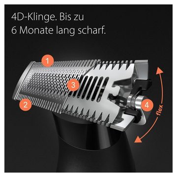 Braun Haarschneider Series X XT3200, wasserdicht, 4D-Flex-Klinge