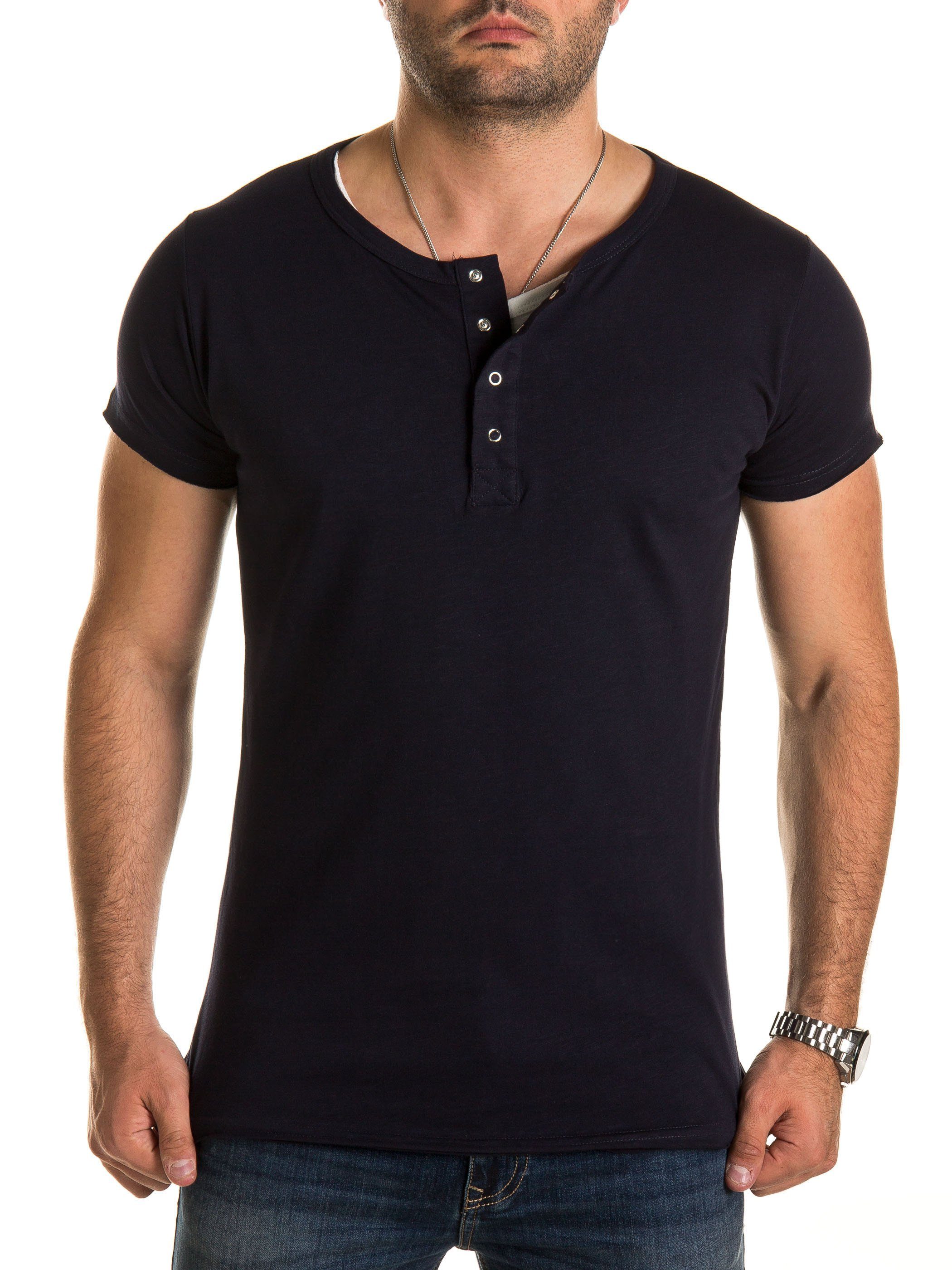 WOTEGA T-Shirt V-Neck Double Layer T-Shirt Pete (Packung) V-Neck Double Layer T-Shirt Pete