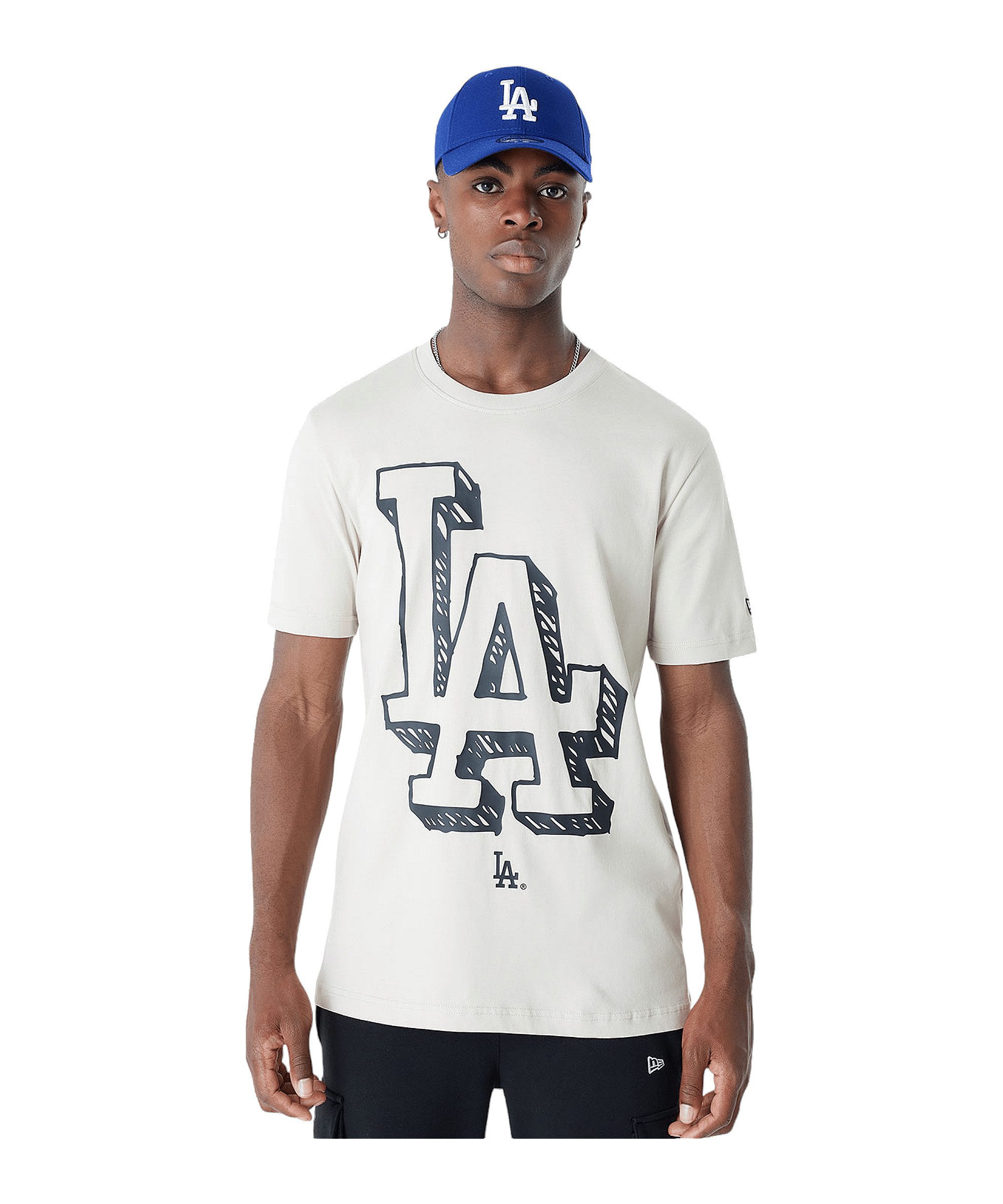 T-Shirt New Era Los Angeles Dodgers T-Shirt Beige