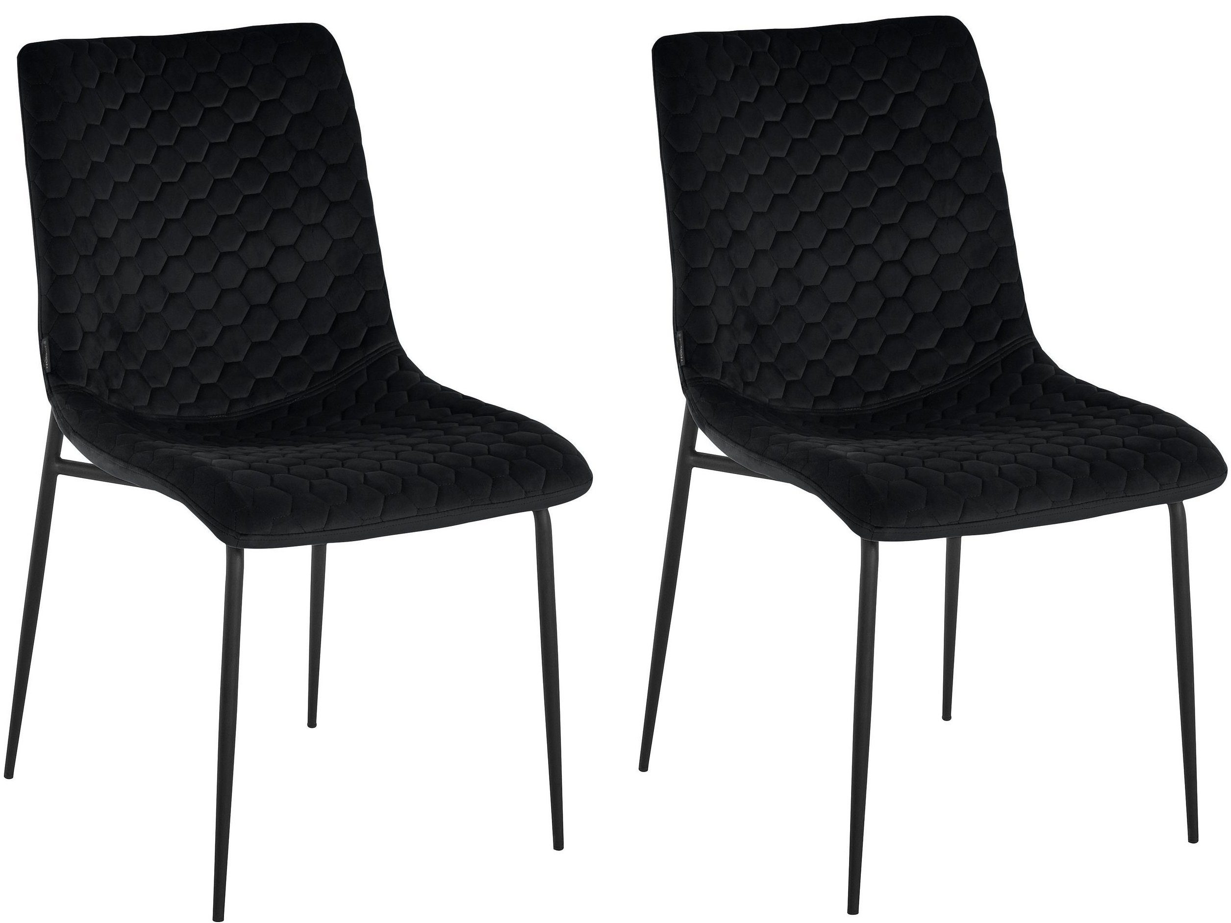 Stuhl schwarz Oppenheimer Wabenmuster Sitfläche Stück), loft24 mit (2