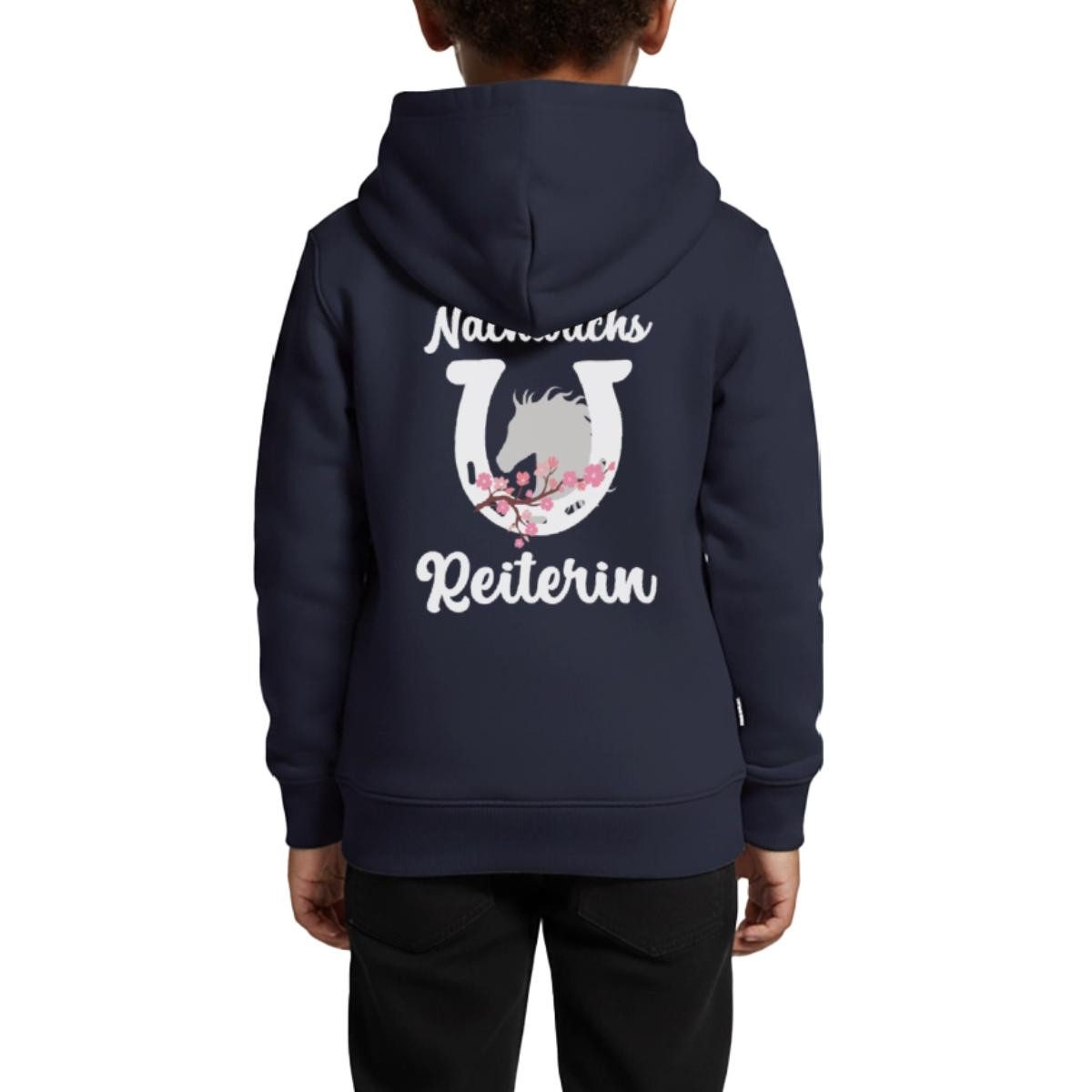 Hoodie Nachwuchs Reiterin, Hufeisen Pferdeliebe Kinder Premium Hoodie