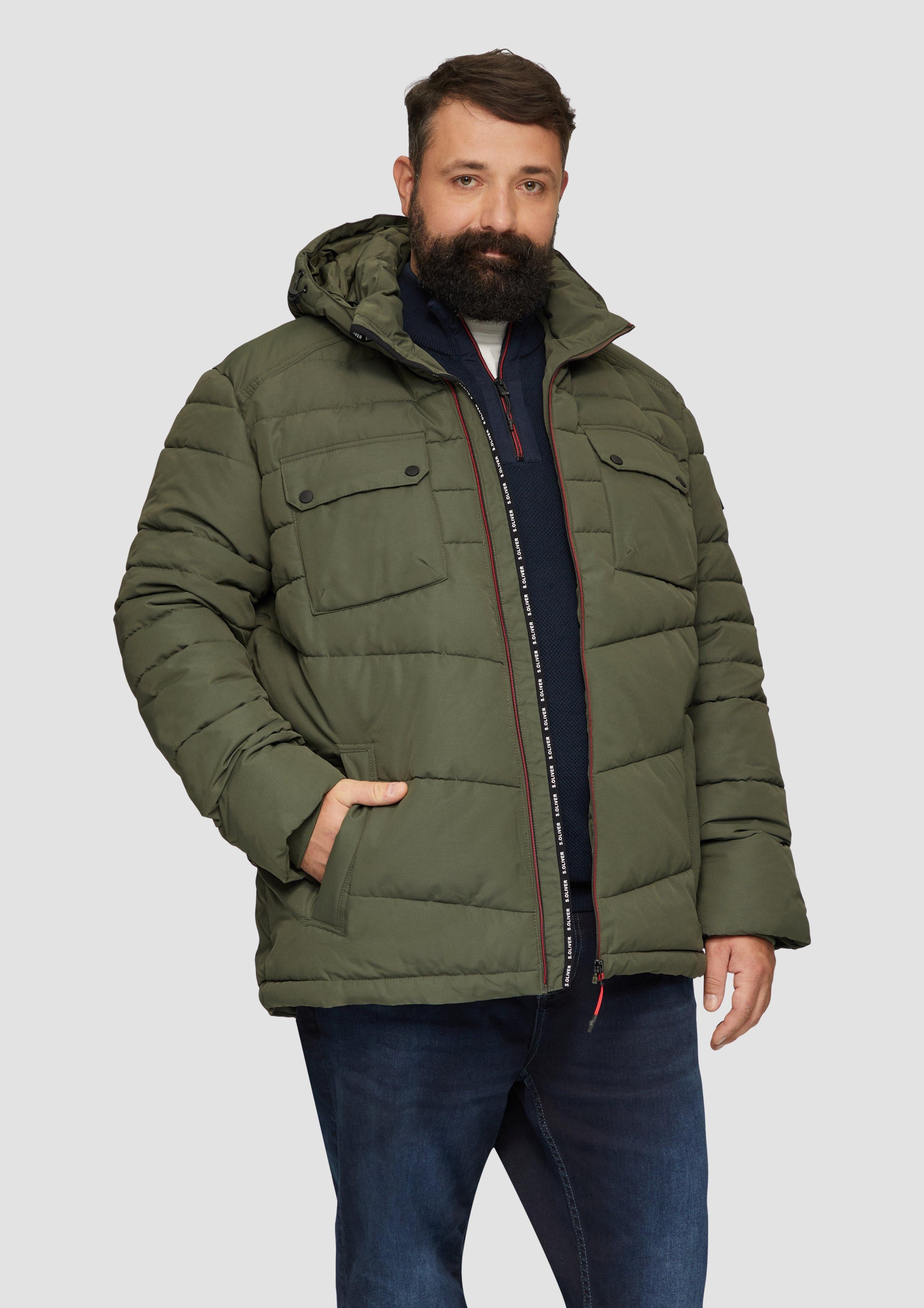s.Oliver Outdoorjacke Gesteppte Jacke mit abnehmbarer günstig online kaufen