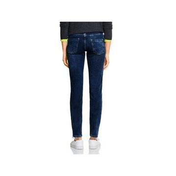 Cecil Regular-fit-Jeans blau loose fit (1-tlg)