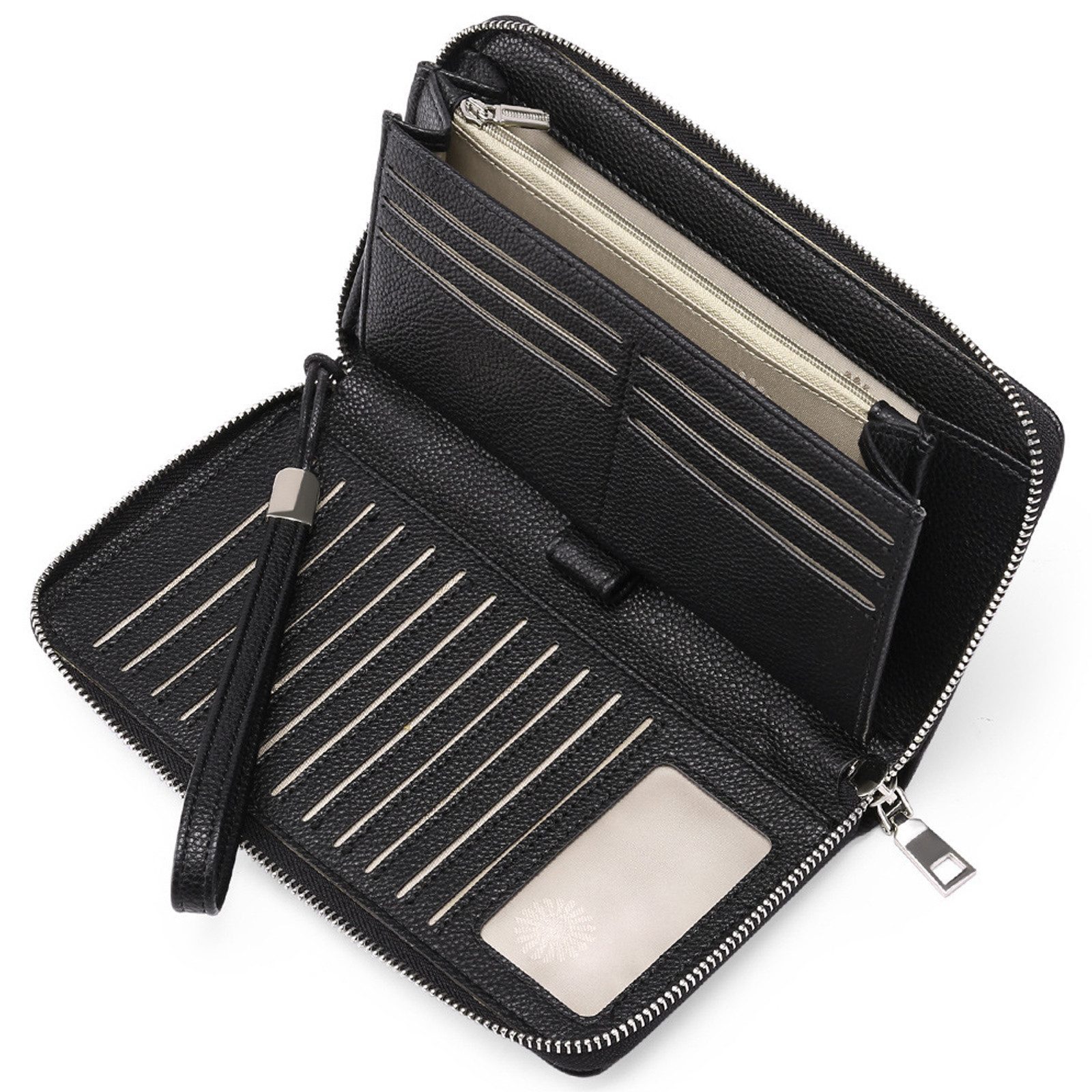 OKWISH Geldbörse Damen Handytasche Portemonnaie Weich günstig online kaufen