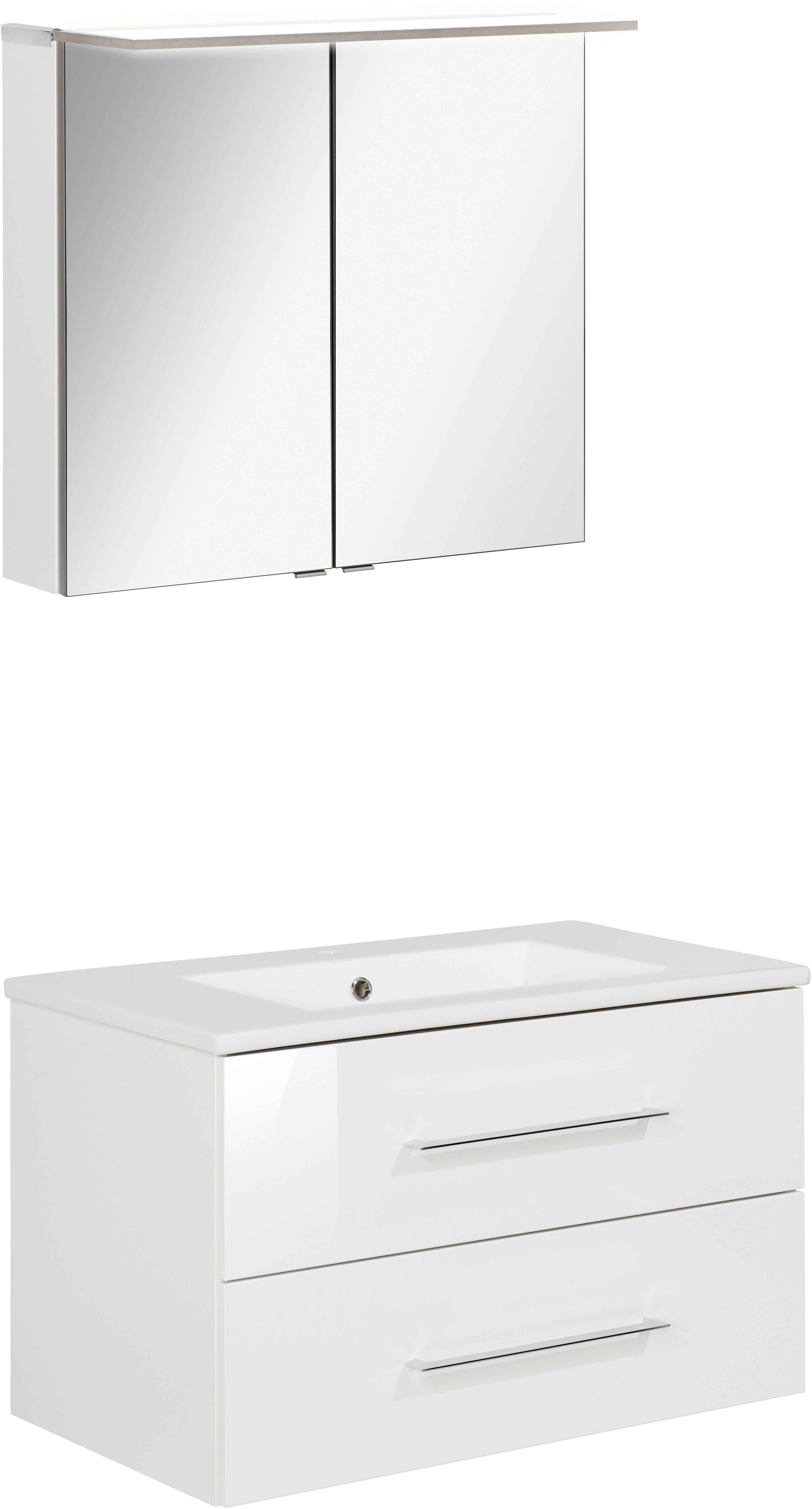 FACKELMANN Waschtisch Waschplatz-Set B.Perfekt, 3-teilig