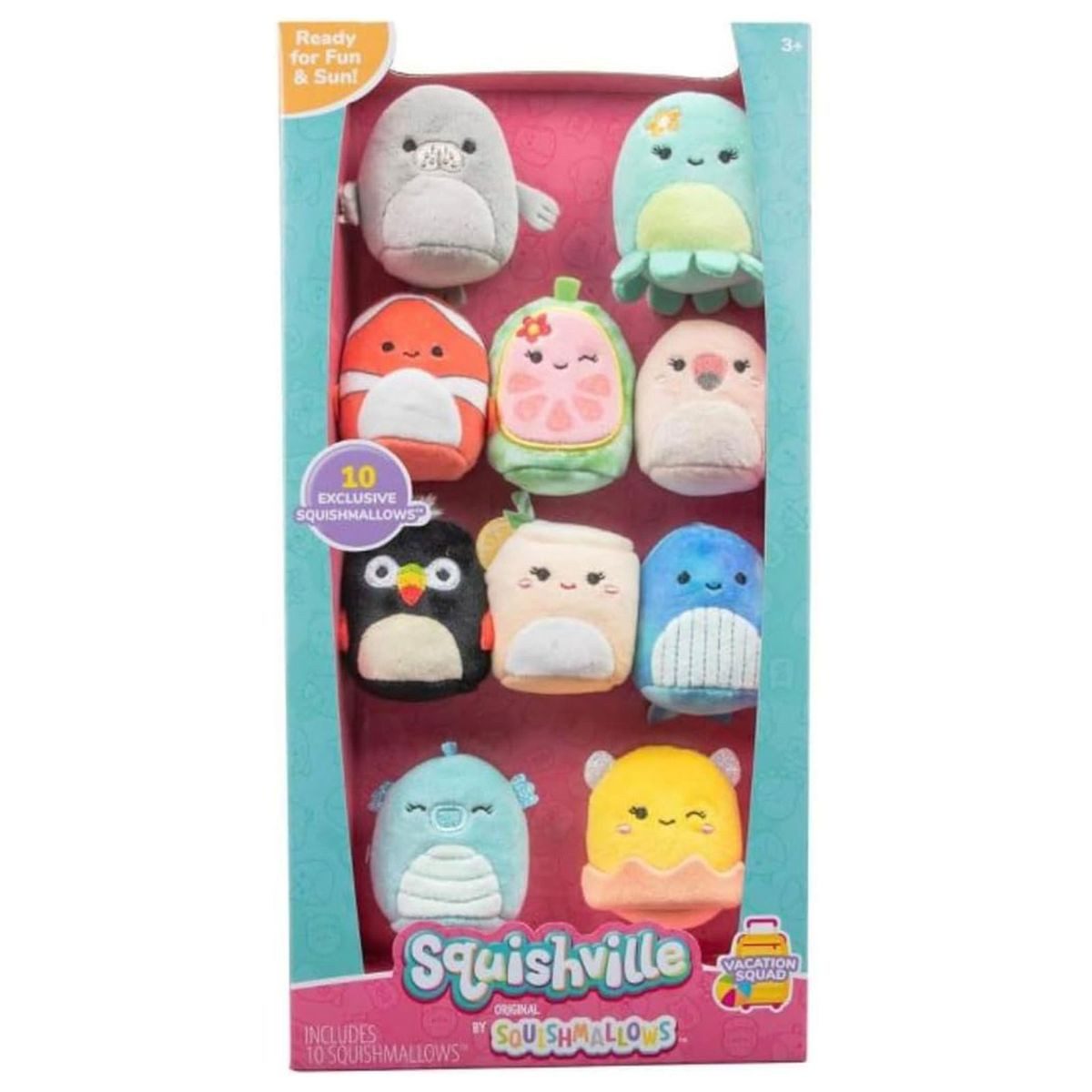 Jazwares Plüschfigur Jazwares SQM0447 - Squishville by Squishmallows - 10er günstig online kaufen