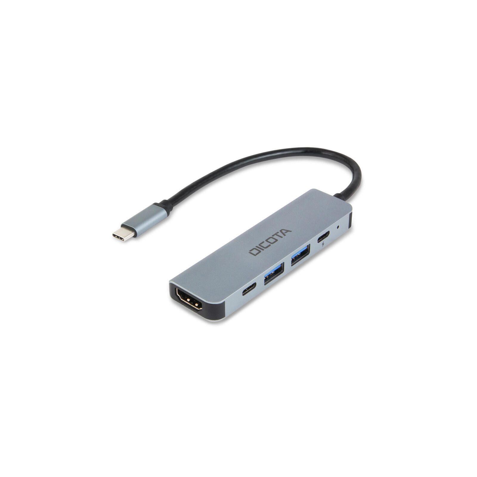 DICOTA Laptop-Dockingstation DICOTA USB-C Hub 4K 5in1