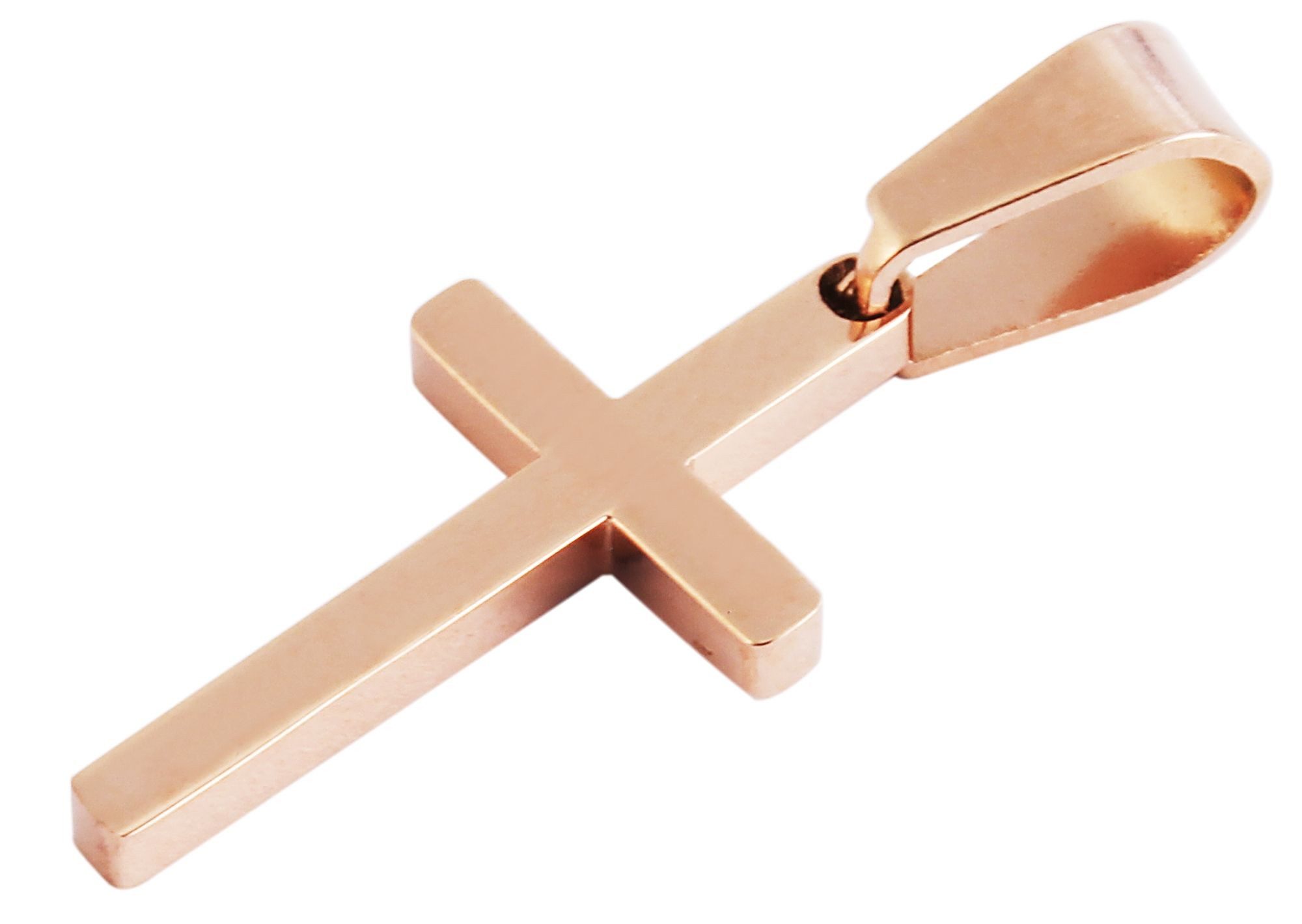 Kettenanhänger Anhänger – Kreuz Kreuzanhänger aus Edelstahl