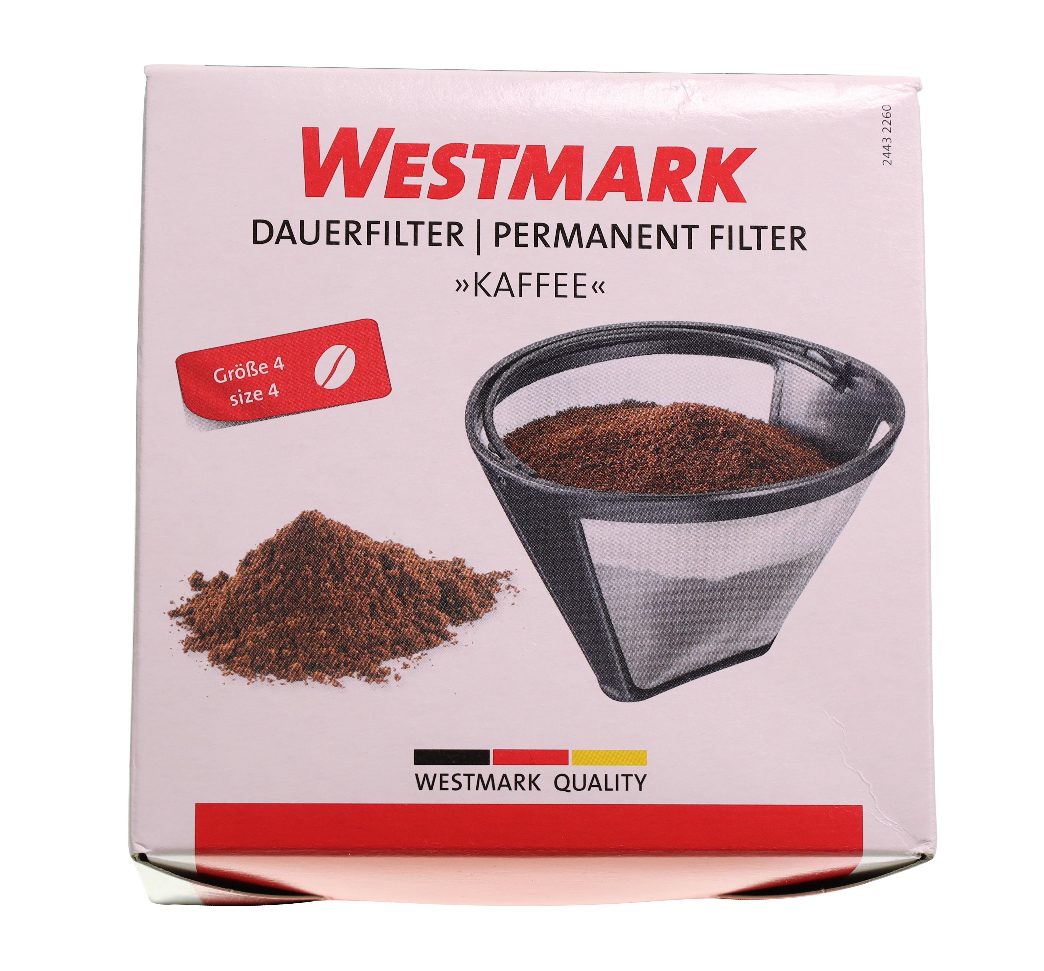 Dauerfilter WESTMARK Westmark größe 4 für Filterkaffeemaschine Filterka 24432260