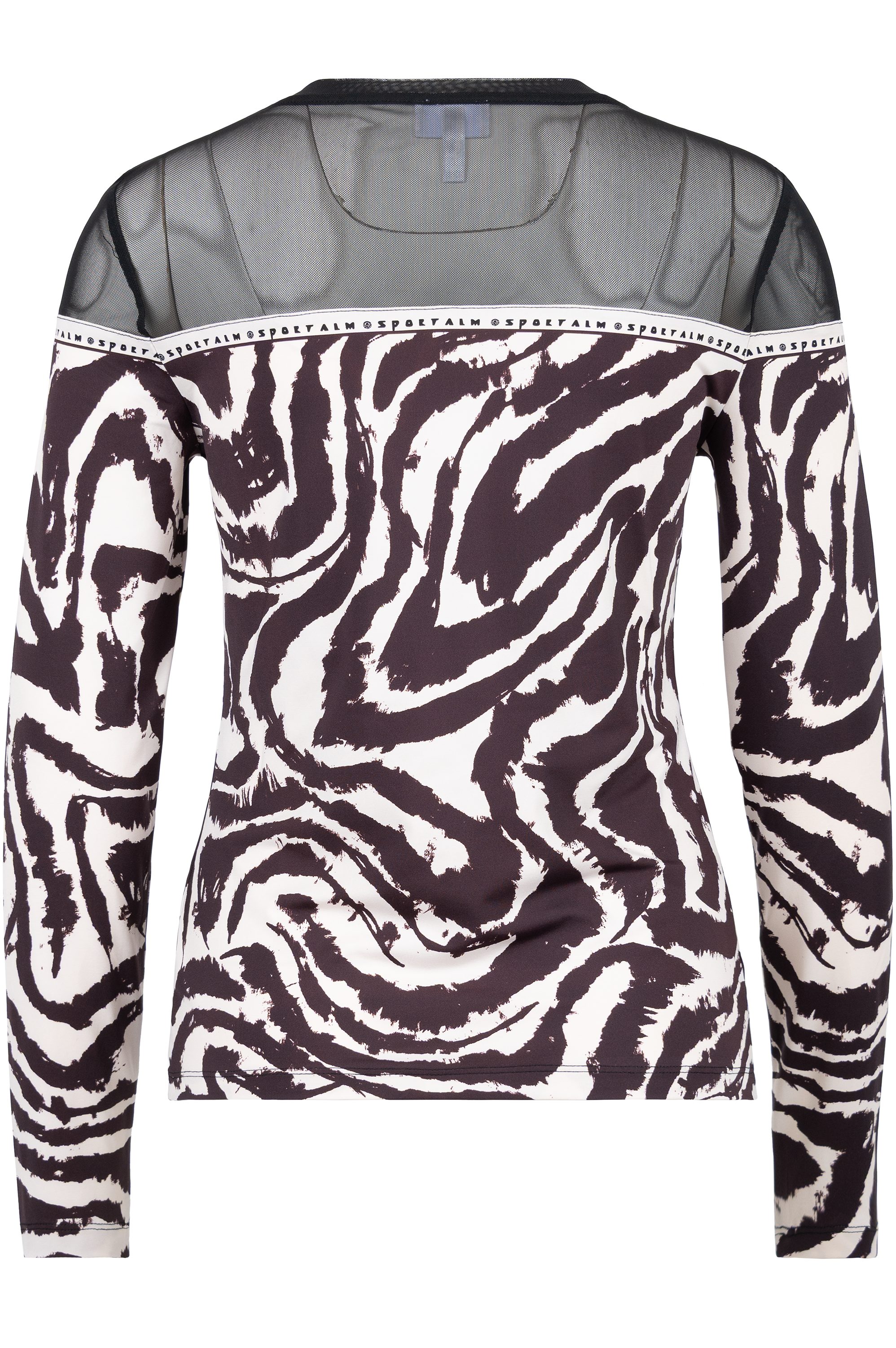 Sportalm Kitzbühel Langarmshirt mit Animalprint