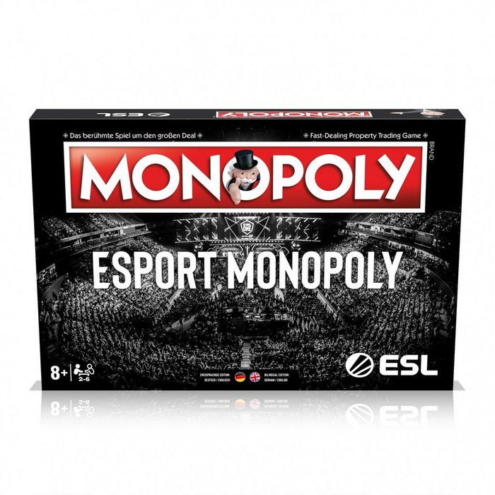 Hasbro Spiel Monopoly - ESL ESPORT MONOPOLY - zweisprachige Edition