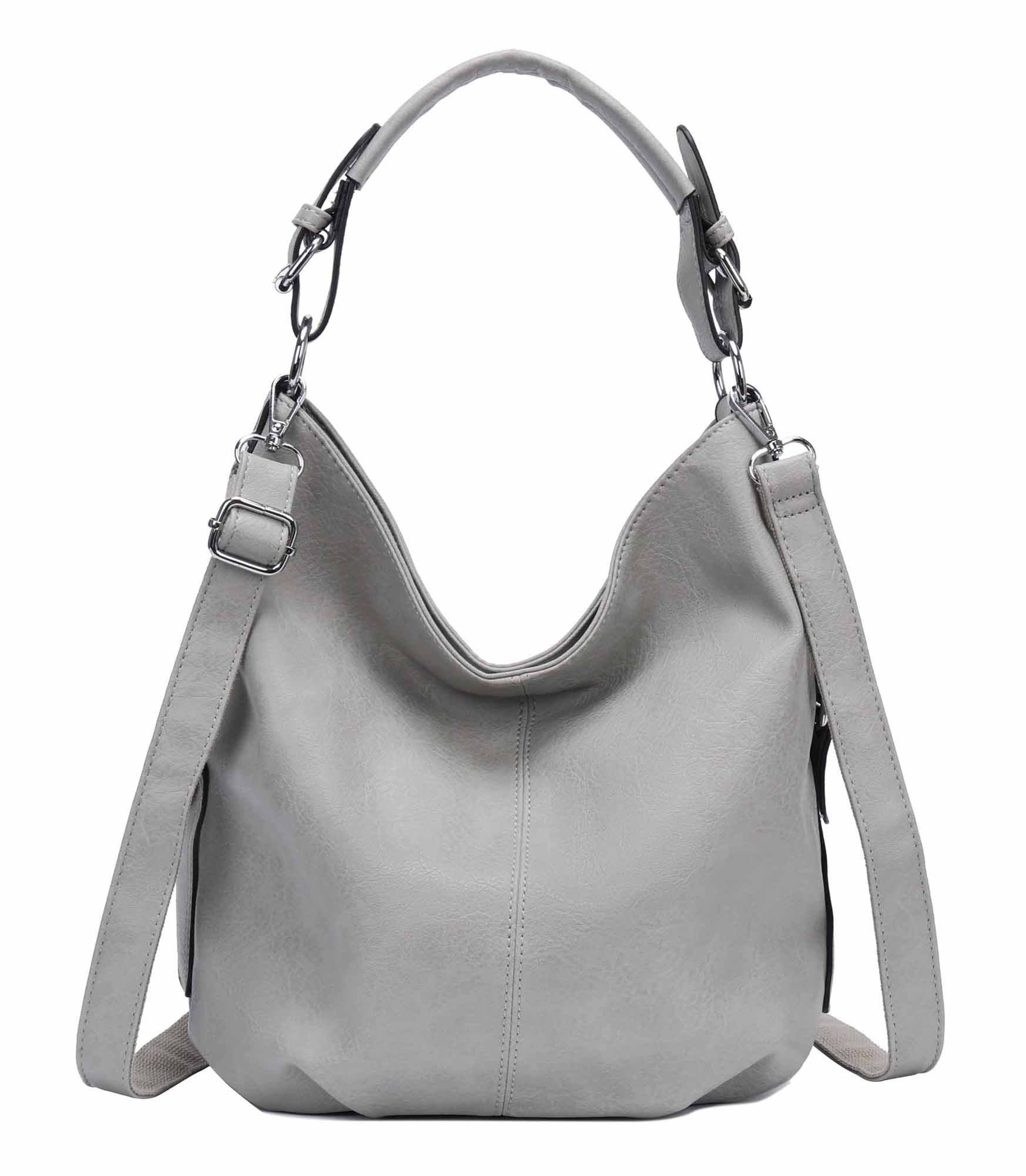 Schultertasche DAMEN SHOPPER Hobo Bag Umhängetasche Handtasche City Bag Cross-Over