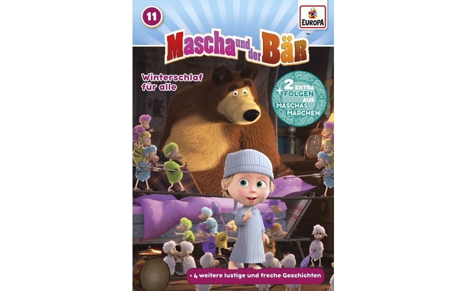 DVD Mascha und der Bär 11: Winterschlaf für alle