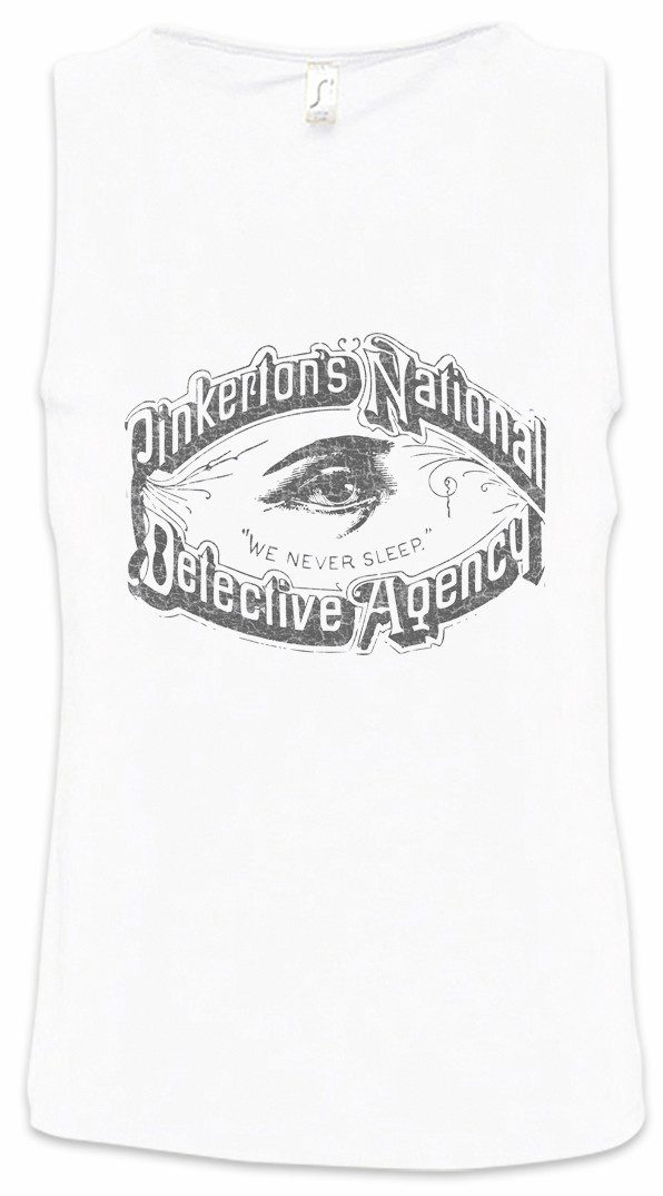 Tanktop Pinkteron's Detective Agency Ärmelloses T-Shirt Boardwalk National
