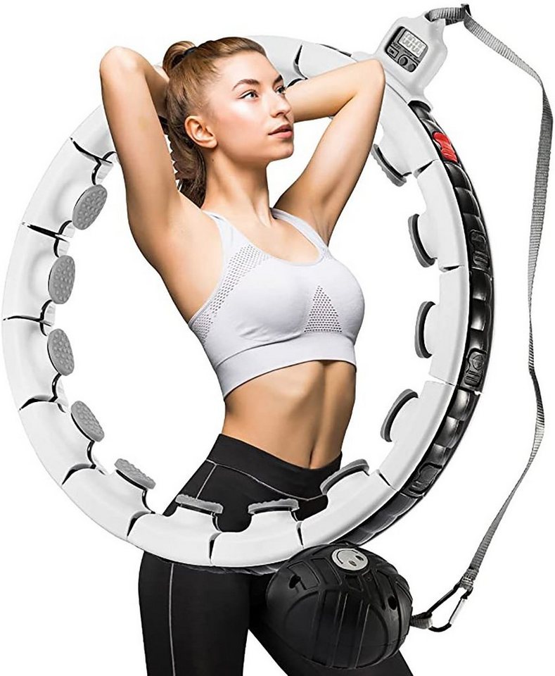 Diyarts Hula-Hoop-Reifen, Smart Fitness Reifen, Verstellbarer Hula Hoop mit  Schwerkraft Ball, 360° Surround Massage für Erwachsene, Kinder und Anfänger  - Weiß online kaufen | OTTO