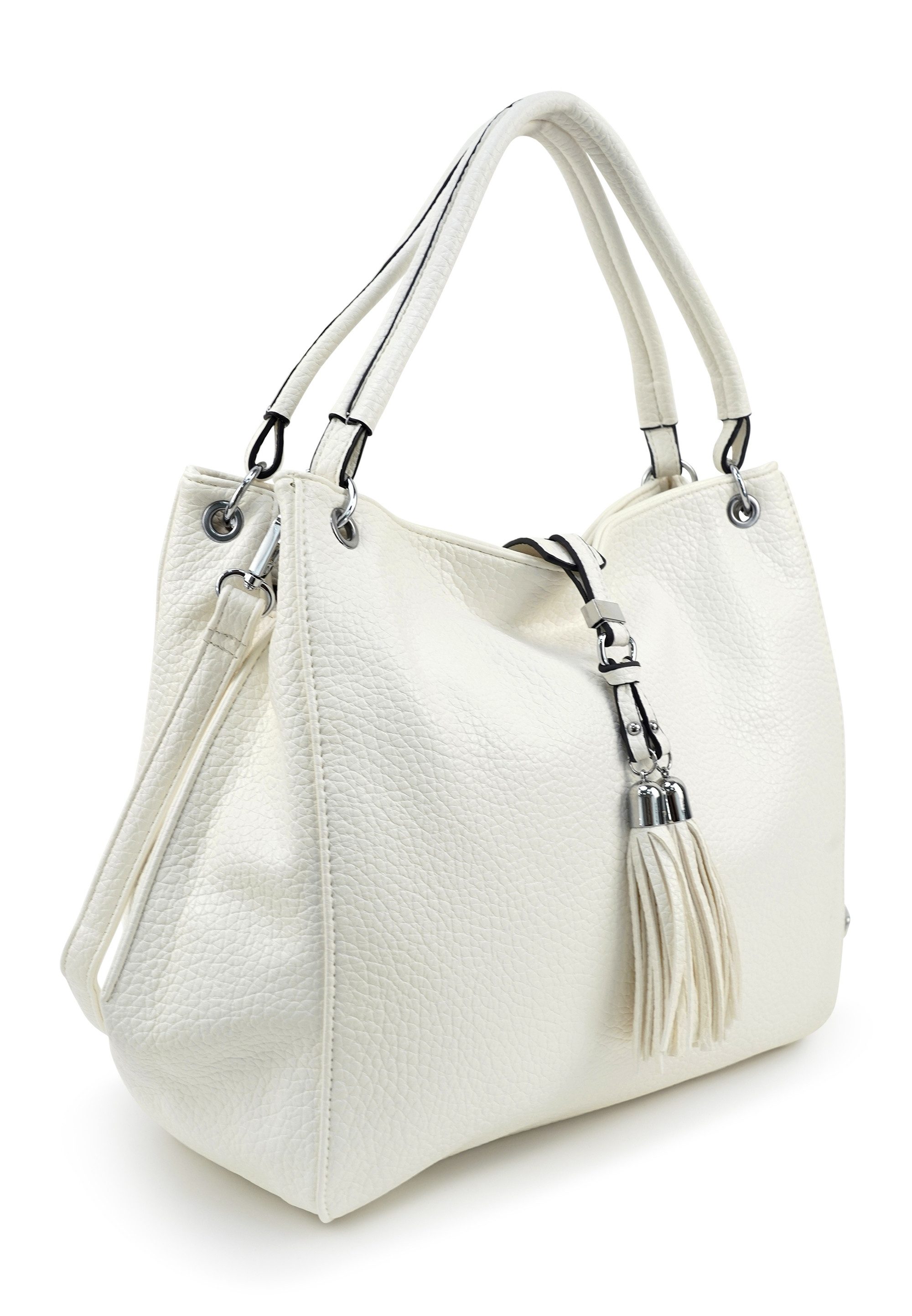 Harpa Schultertasche UZAY, mit dekorativer Troddel