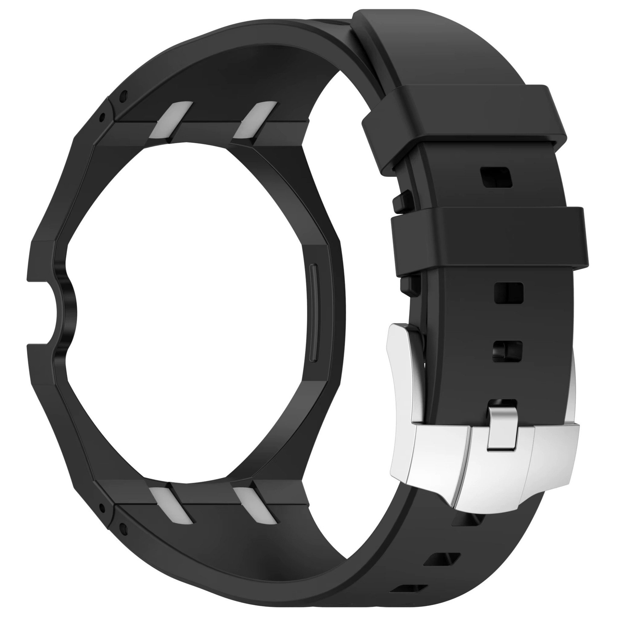 HS.SUPPLY Uhrenarmband Armband passend für Royal Pop Audemars Piguet x Swatch, 20 mm Silikonband, Gehäuse, Dornschließe, mehrere Farben
