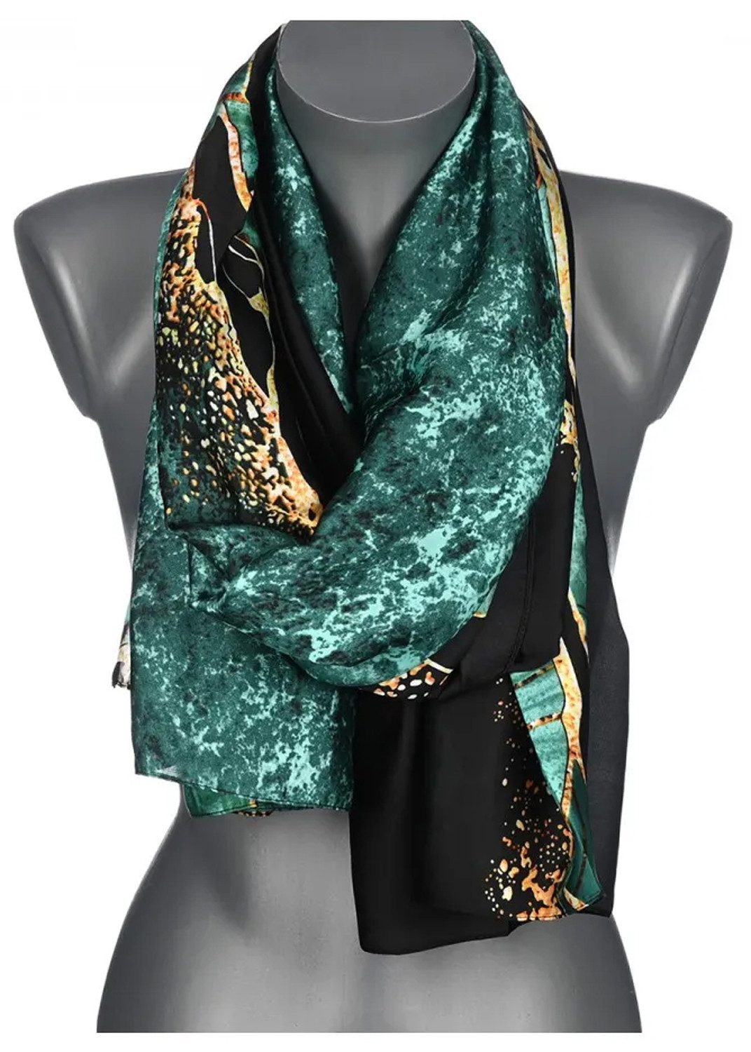 chic4home Schal Color Flow, (1-St. 1-teilig), sommerlicher Damen Schal mit buntem Muster