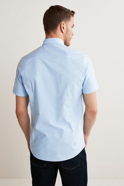 Next Kurzarmhemd Slim Fit Oxford-Stretchhemd mit kurzen Ärmel (1-tlg)