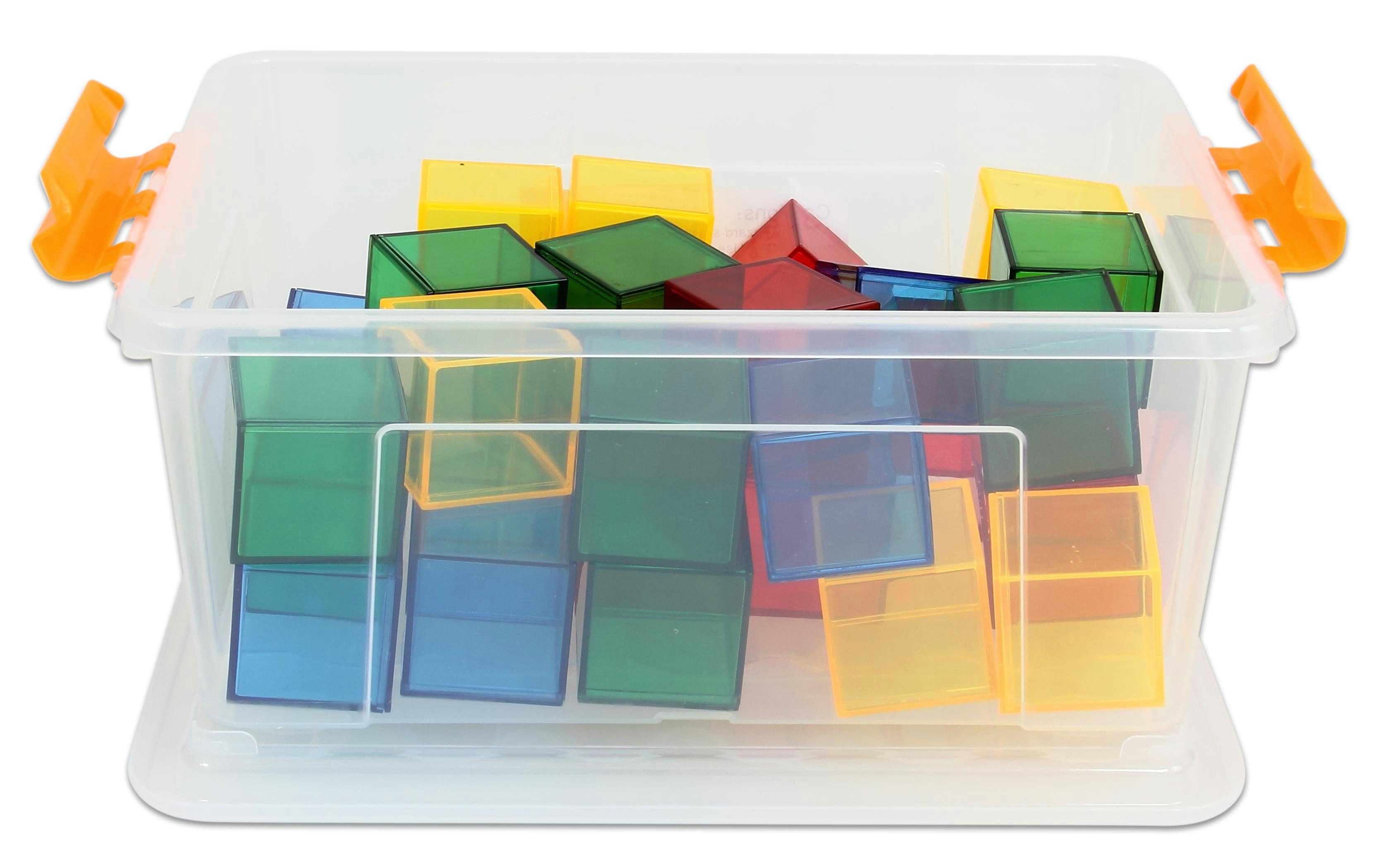 Betzold Transparente Klötzchen – Bausteine für Kinder Geometrie Конструктора