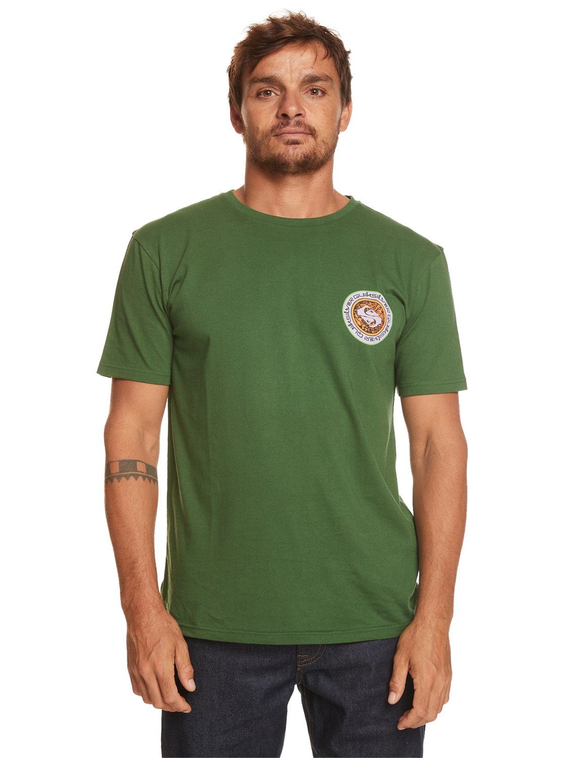 T-Shirt Circle Greener Omni Pastures Quiksilver