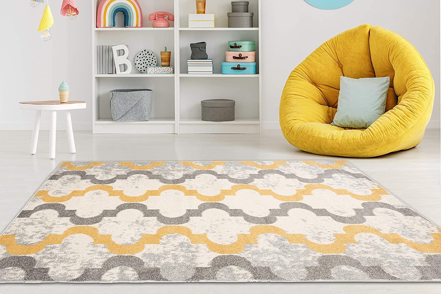 Mazovia Teppich LAZUR_Geometric, 120x170, Geometrisch, Modern, günstig online kaufen