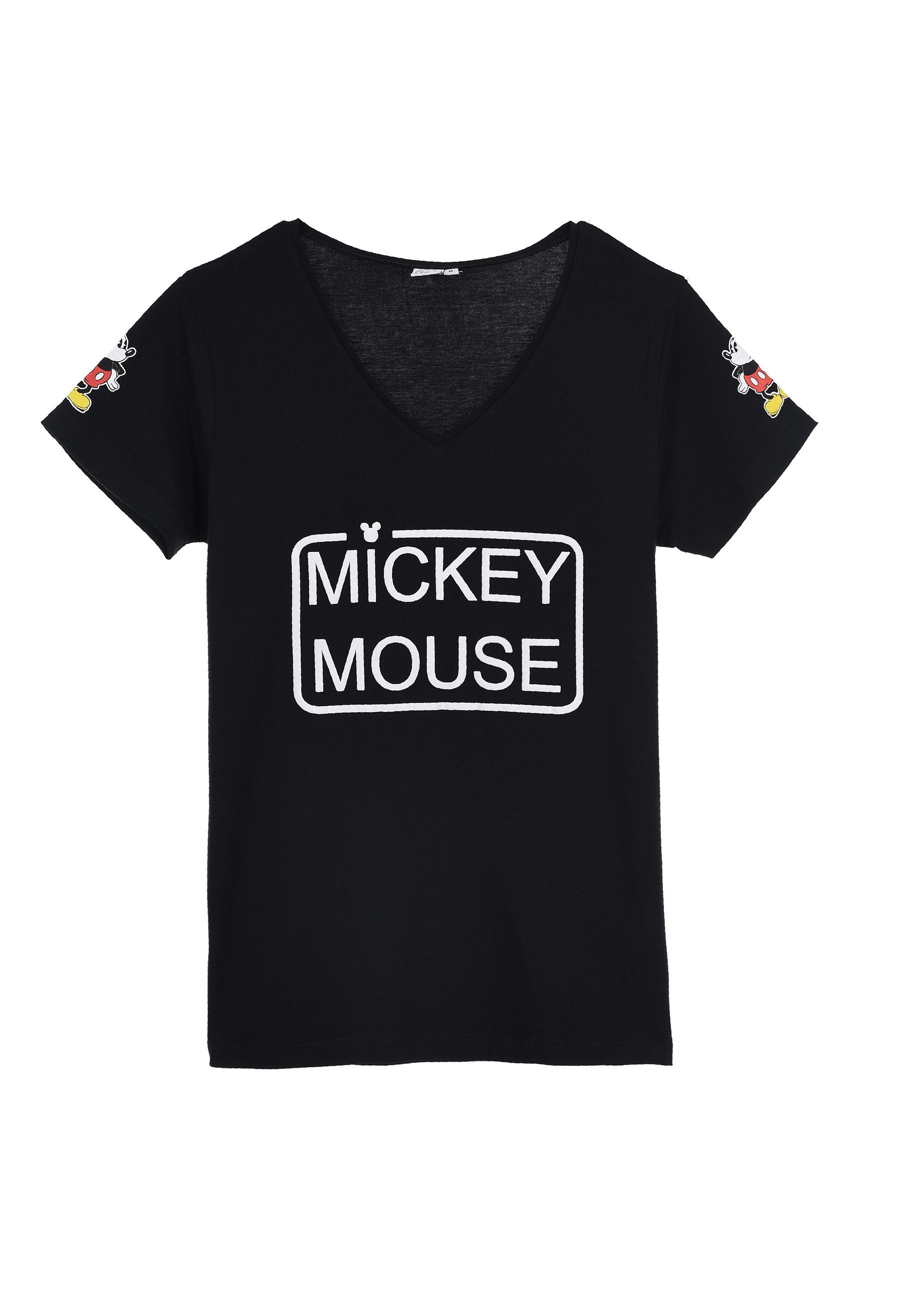 Disney Mickey Mouse T-Shirt Mickey Mouse T-Shirt Herren Oberteil