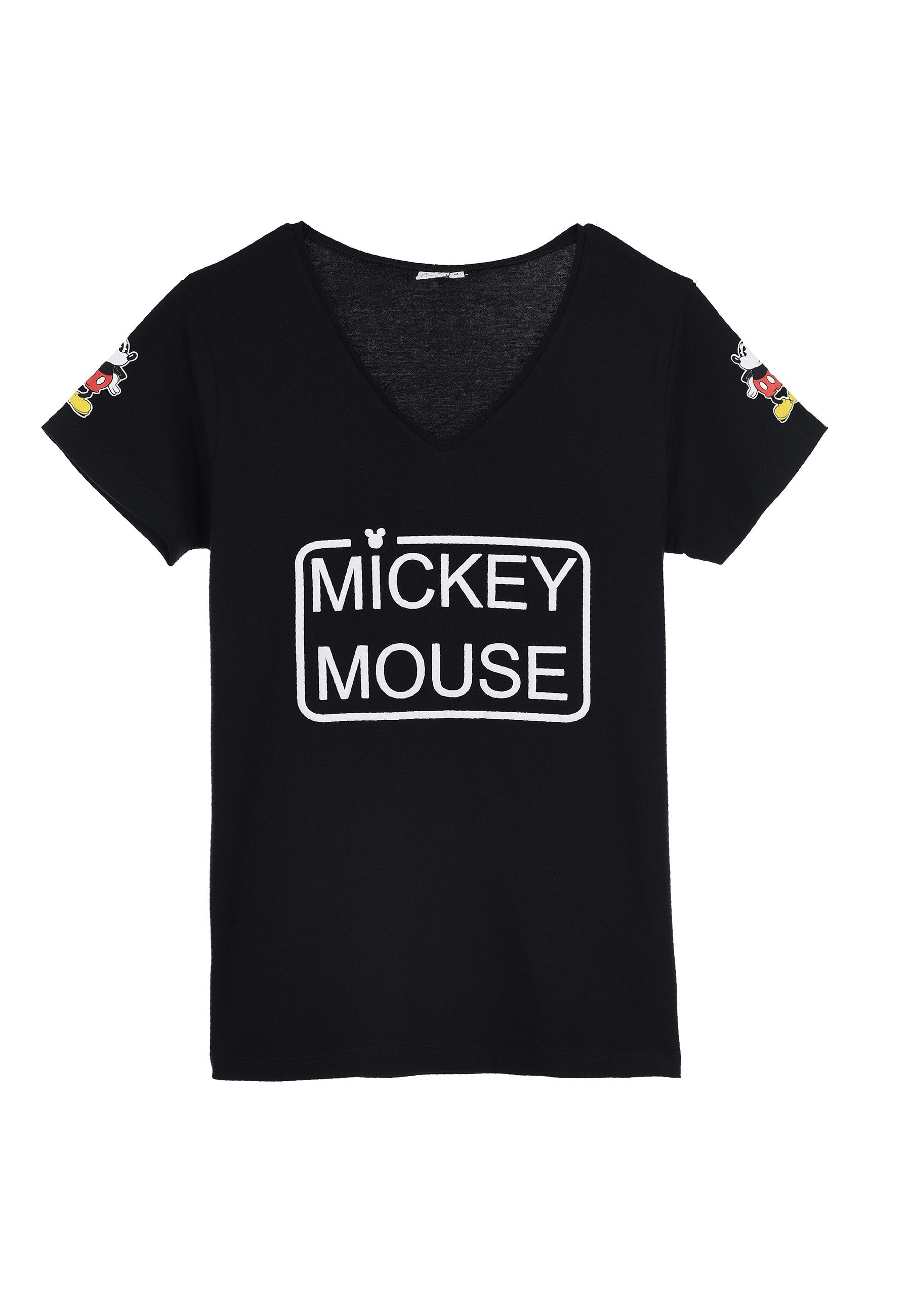 Disney Mickey Mouse T-Shirt Mickey Mouse T-Shirt Herren Oberteil günstig online kaufen