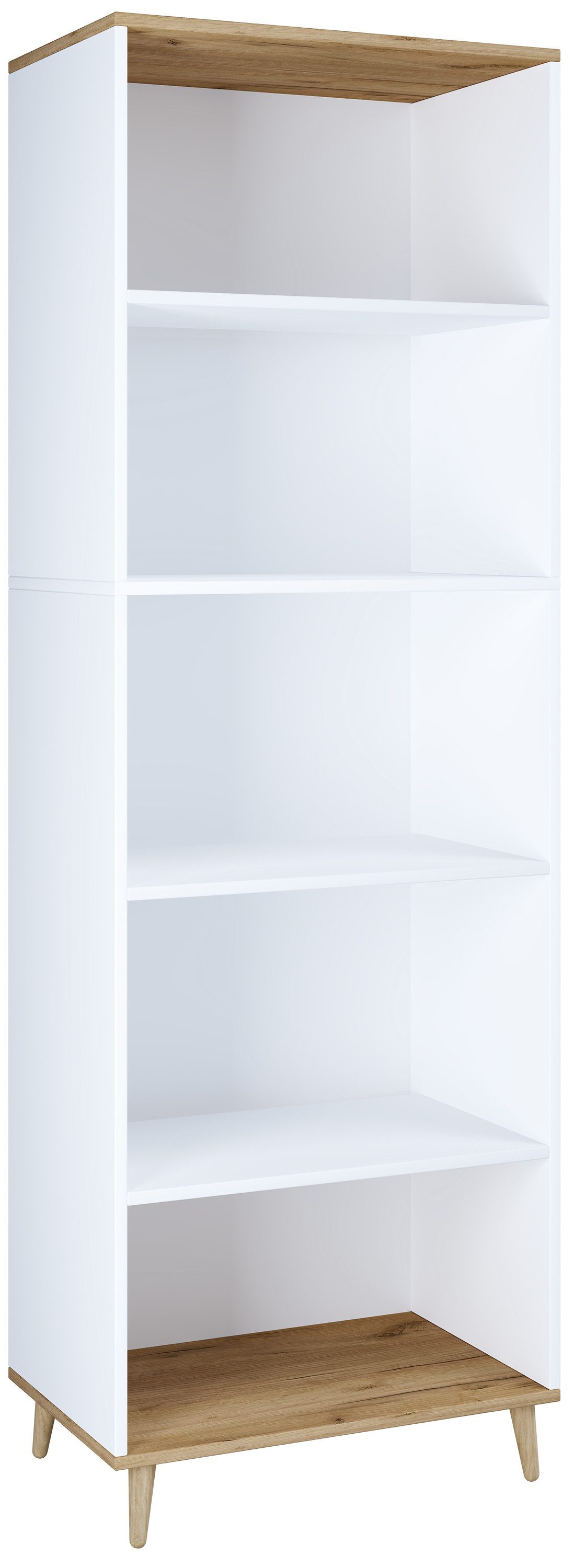 VCM Mehrzweckschrank Holz Kleiderschrank Schuhregal Flur Regal Landos