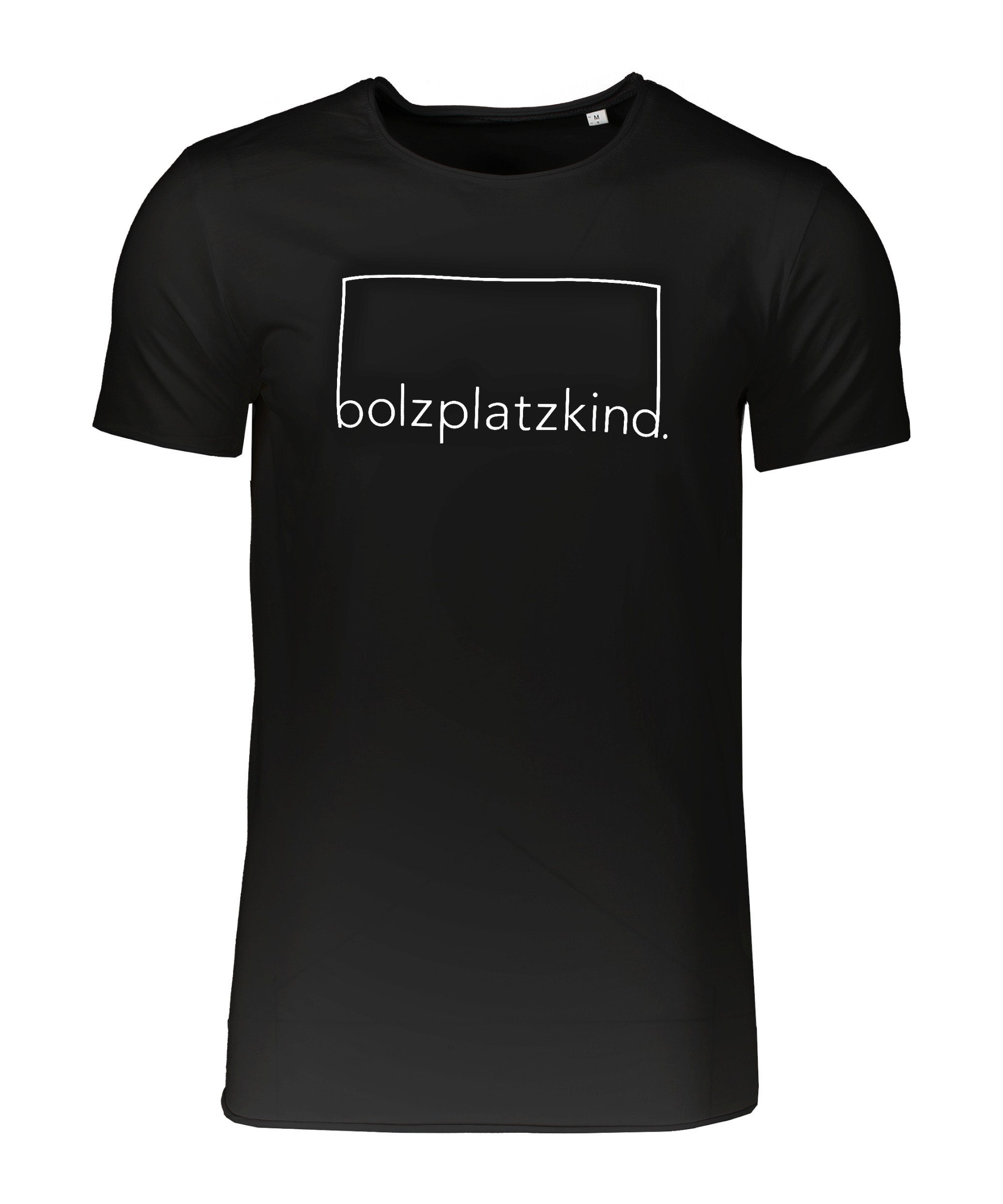 Sweatshirt Longshirt schwarz "Langholz" Bolzplatzkind