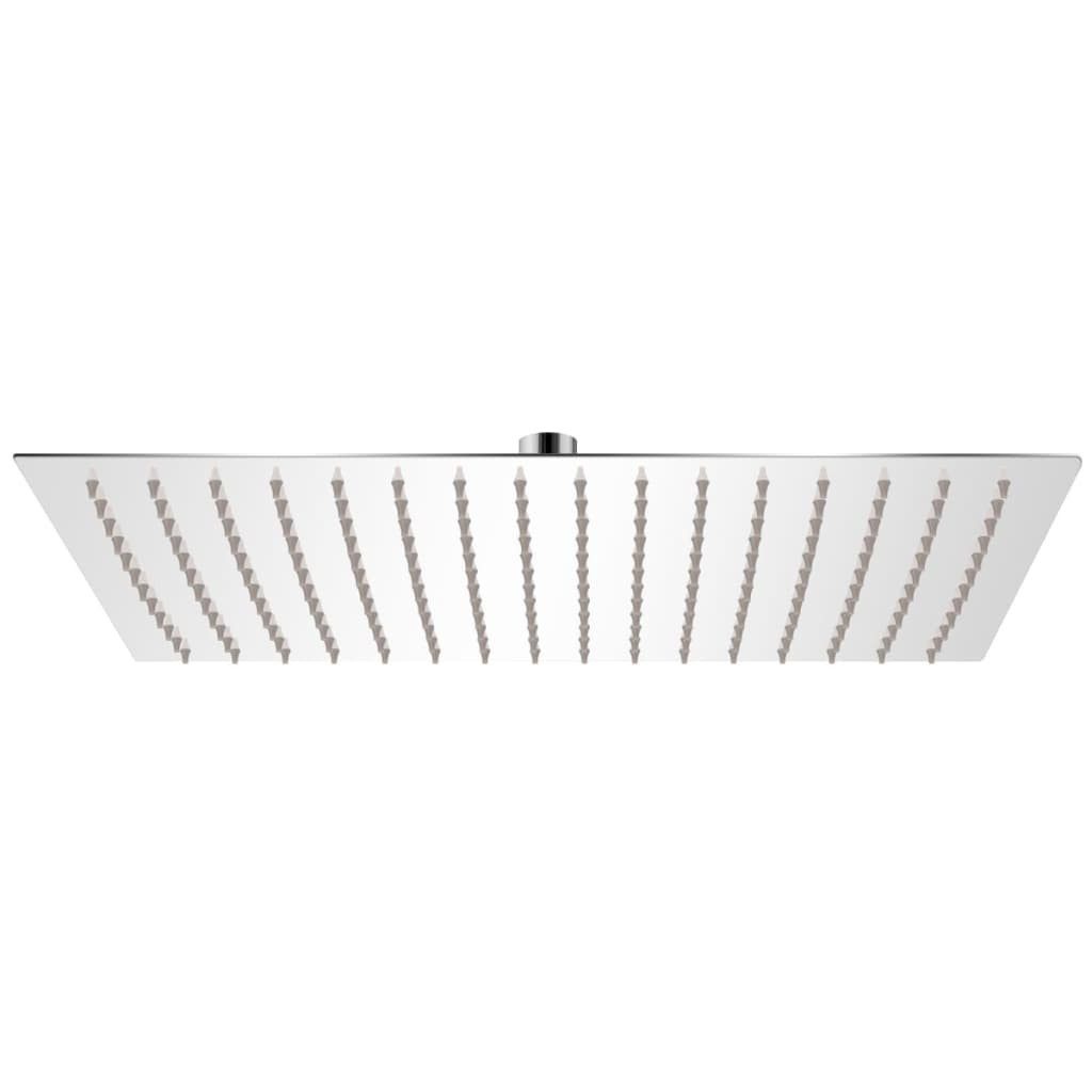 vidaXL Regenduschkopf Regenbrause Edelstahl 30x40 cm günstig online kaufen