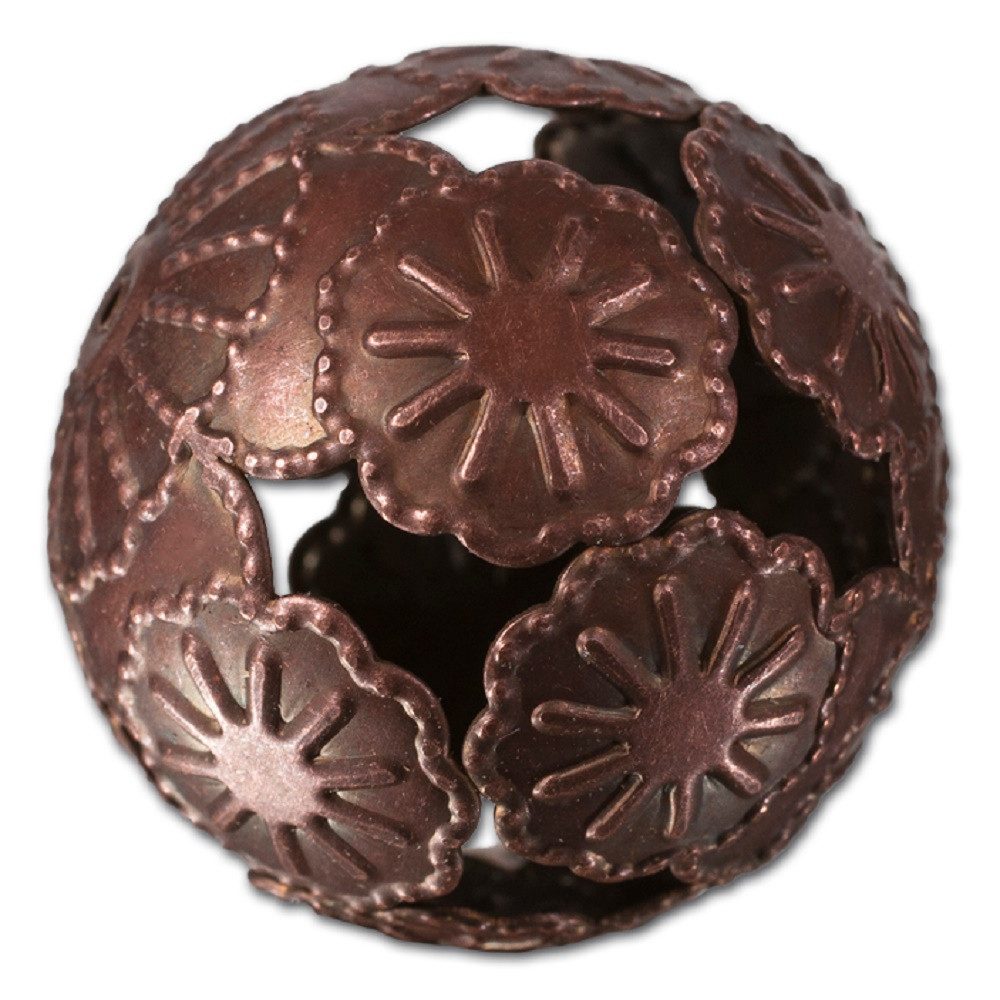 Eurosand Dekokugel METALL-KUGELN MARRAKESCH, ca. 28mm. 10 Stück.