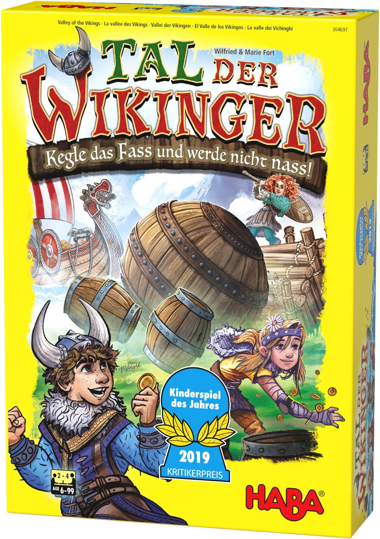 Haba Spiel, Holzspielzeug, Tal der Wikinger, Made in Germany