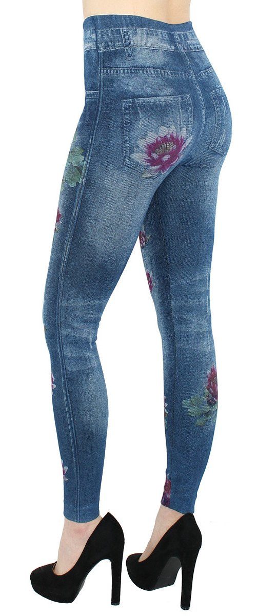 dy_mode Thermoleggings Thermo Leggings Damen Jeggings Gefüttert Thermoleggi günstig online kaufen