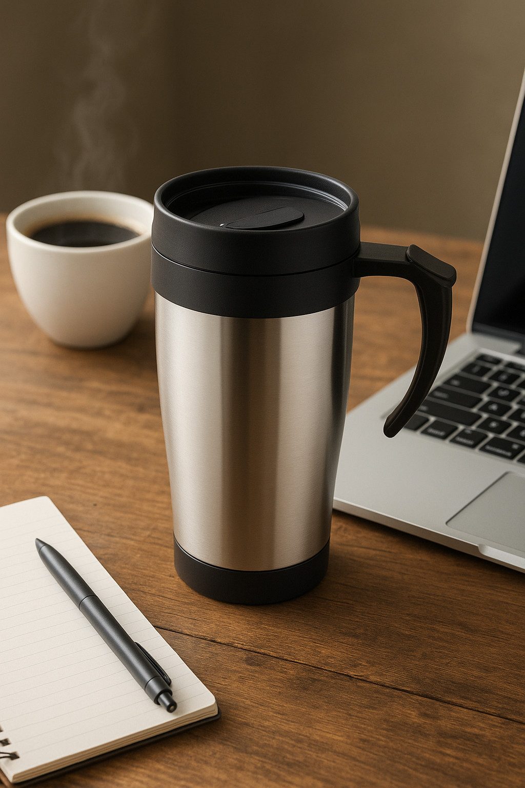 Renberg Thermobecher Isobecher Thermobecher to Go für Kaffee, Tee und Glühwein, 1-tlg., 400ml