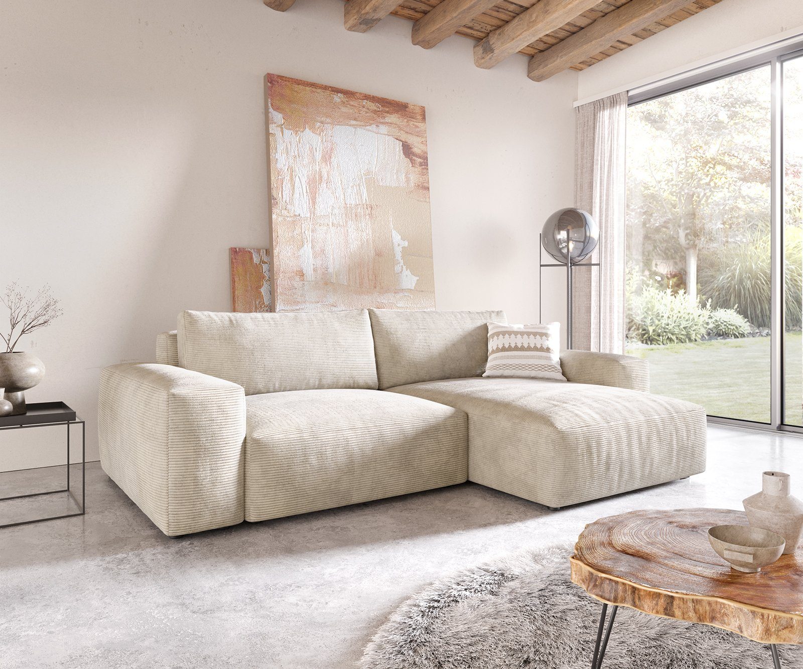 Beige Cord Big Sofas online kaufen OTTO