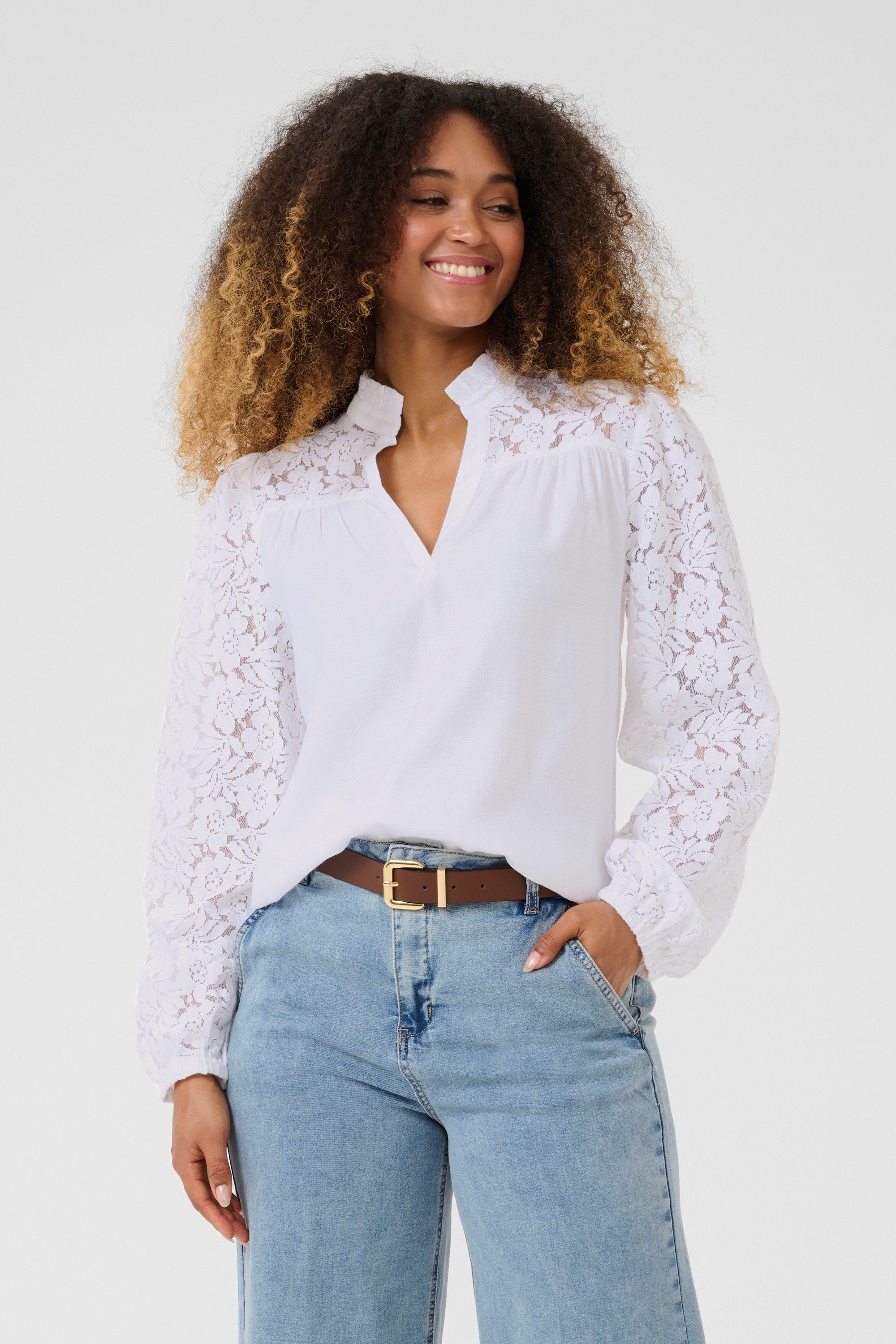 Cream Langarmbluse Langarm-Bluse CRLiselin günstig online kaufen