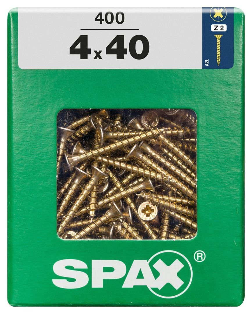 SPAX Holzbauschraube Spax Universalschrauben 4.0 x 40 mm PZ 2 - 400