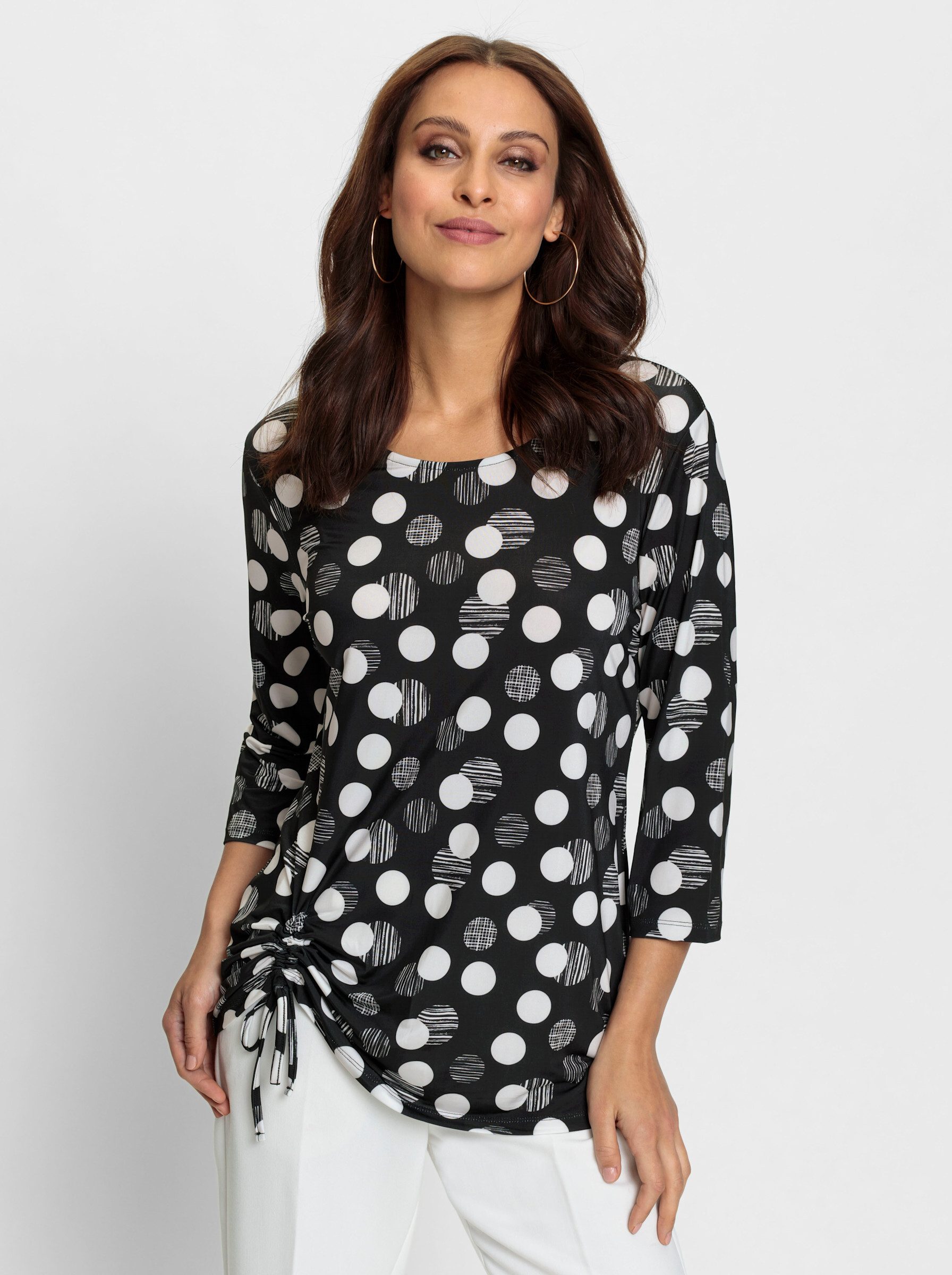 Lady Print-Shirt "Rundhals-Shirt", (1 tlg.) günstig online kaufen