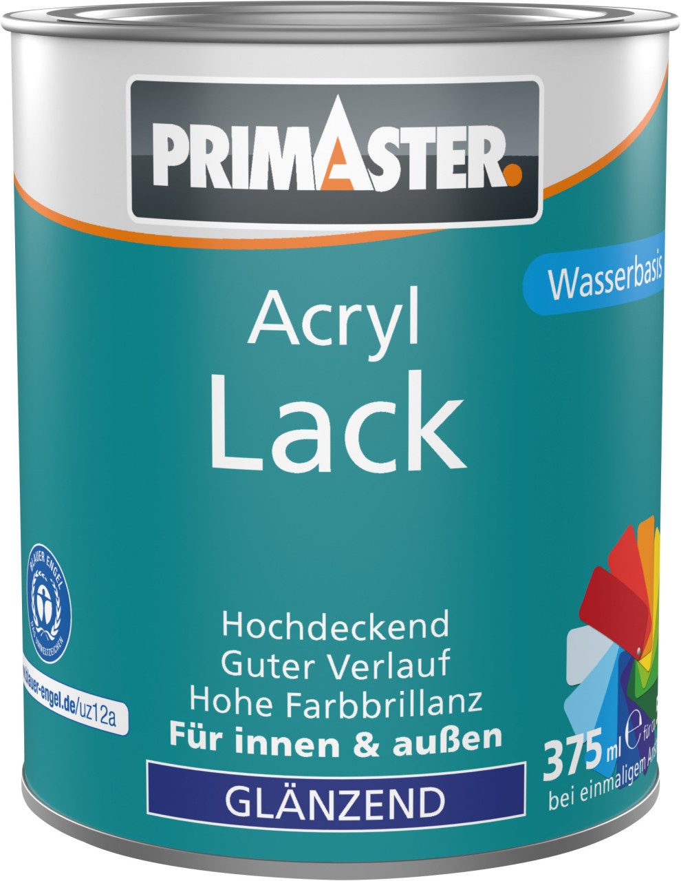 Primaster Acryl-Buntlack Primaster Acryl Lack lehmbraun glänzend 375 ml
